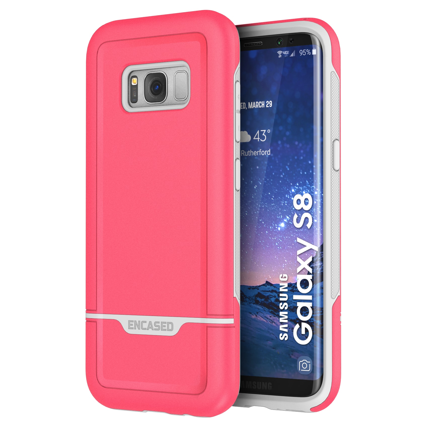 For Samsung Galaxy S8 Tough Case Heavy Protective Dual-Layer Strong Impact Cover - Picture 8 of 13