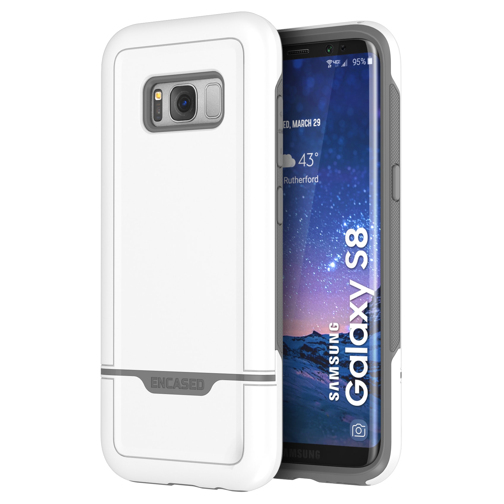 For Samsung Galaxy S8 Tough Case Heavy Protective Dual-Layer Strong Impact Cover - Picture 11 of 13