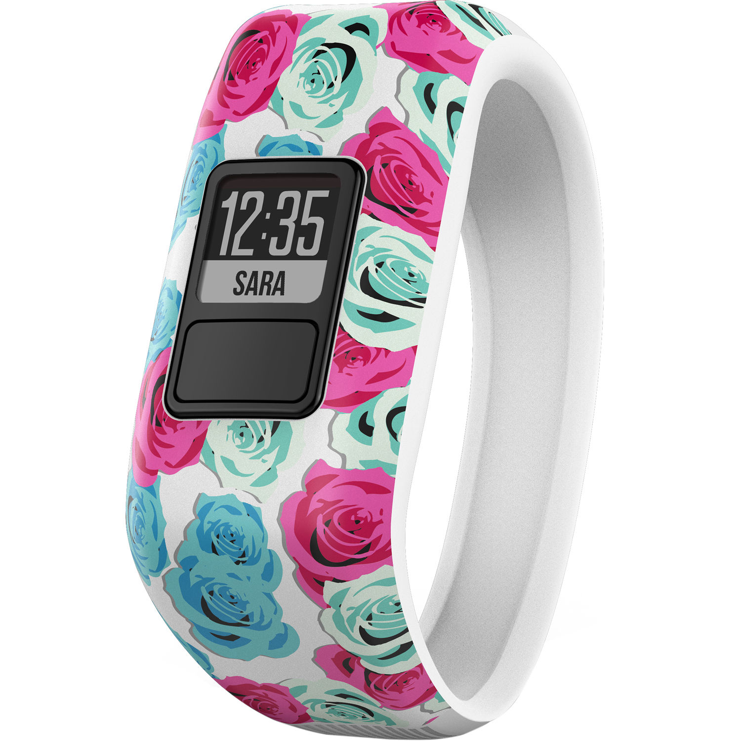garmin vivofit jr daily activity tracker for kids real flower 010