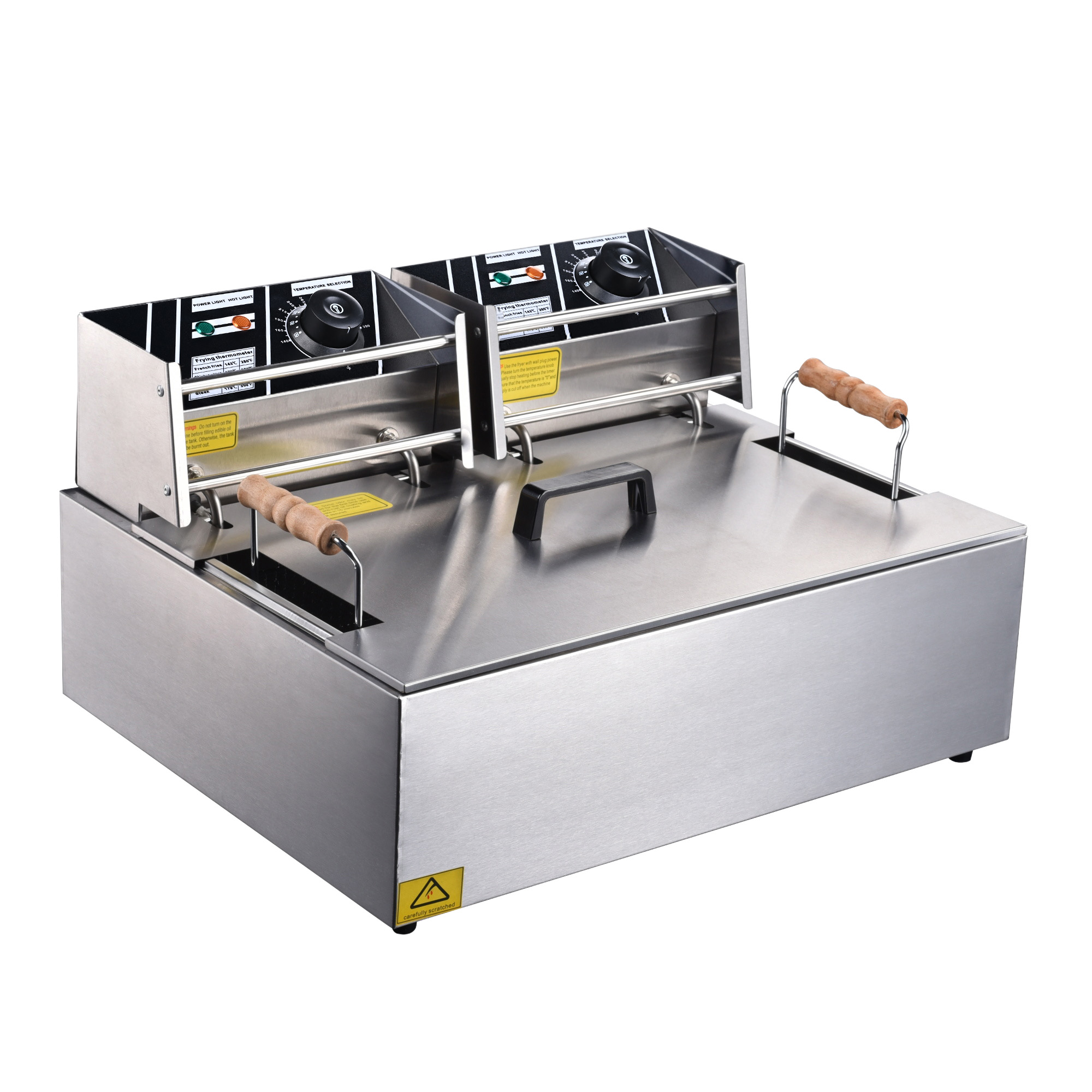 Commercial Electric Deep Fryer French Fry Bar Restaurant Tank w/ Basket eBay