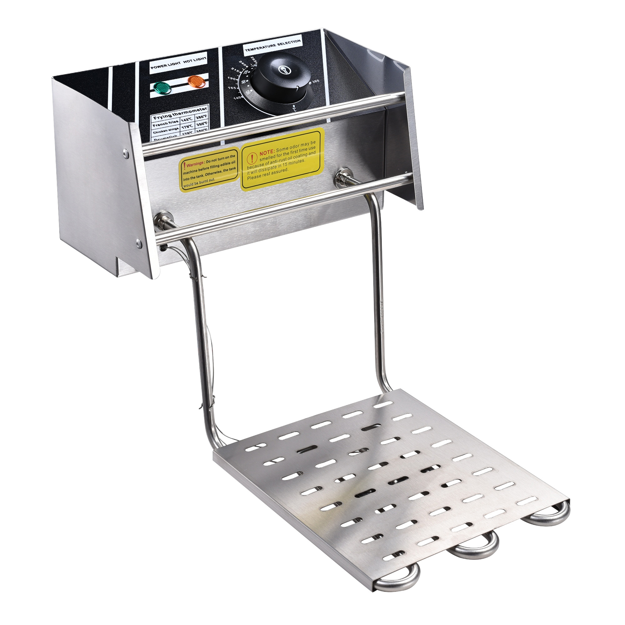 Commercial Electric Deep Fryer French Fry Bar Restaurant Tank w/ Basket eBay