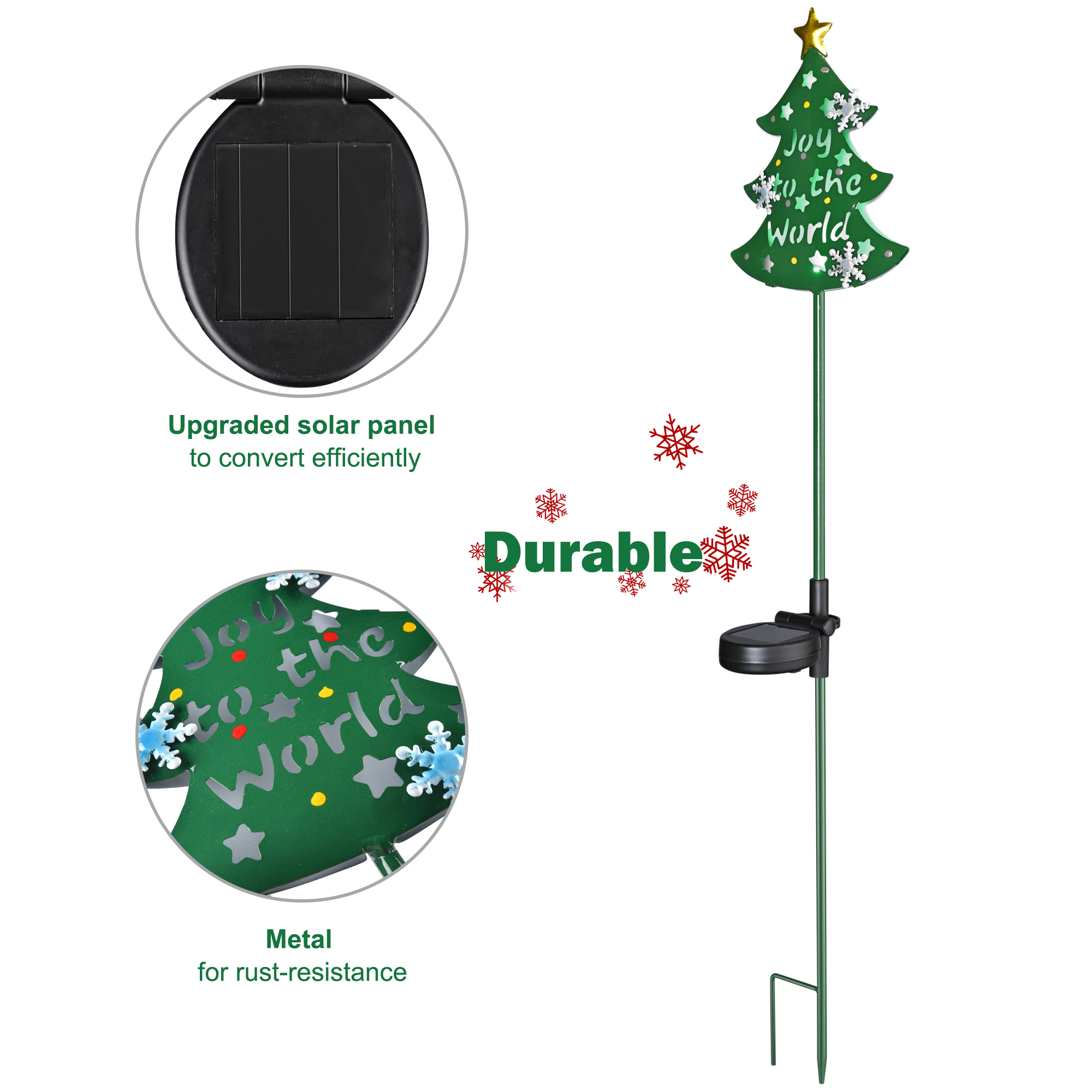 Stake Lights LED Pathway Garden Christmas Decor Outdoor 2/4/8/12 Pack - Picture 20 of 85