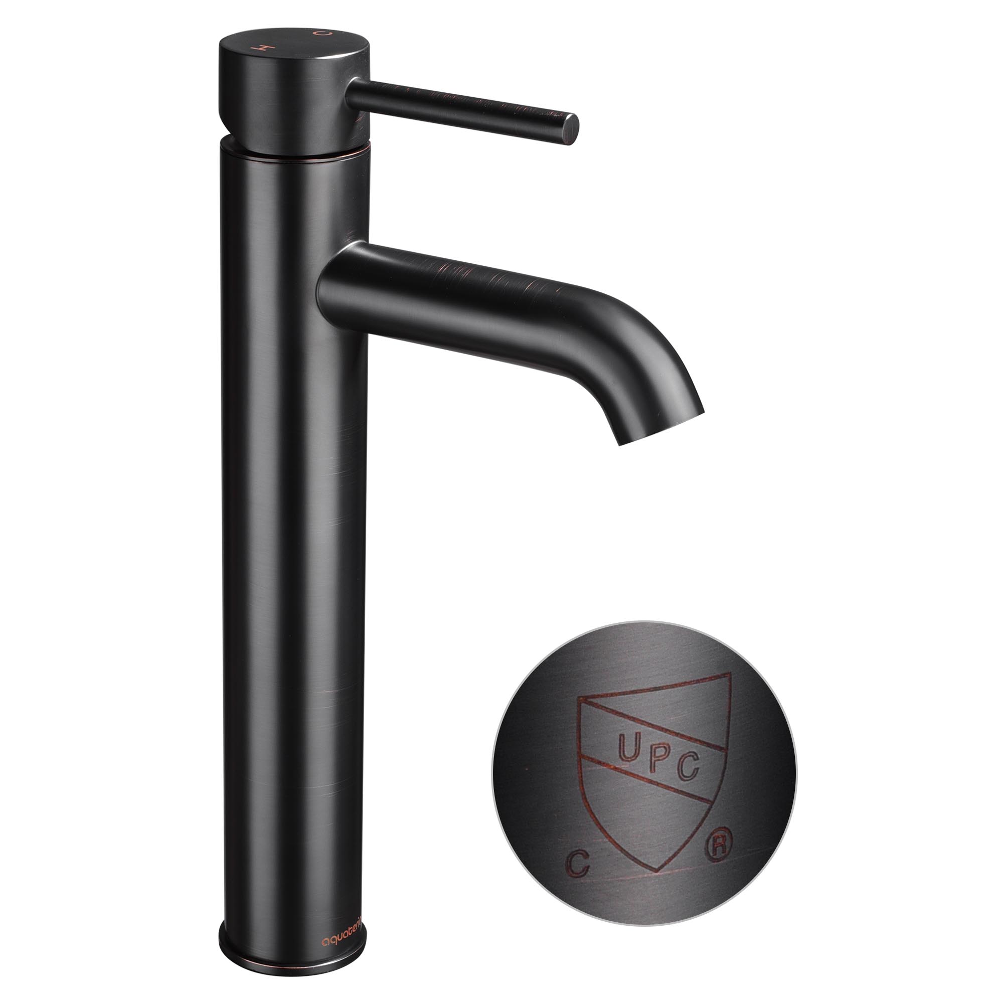 Aquaterior Bathroom Ceramic Countertop Vessel Sink Basin w/ Faucet Pop Up Drain - Picture 43 of 70