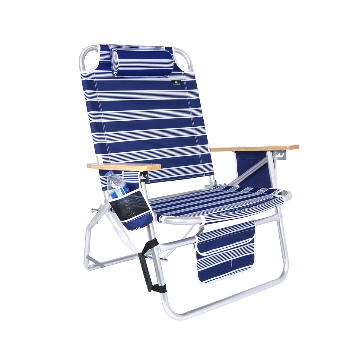 Big Jumbo Heavy Duty 500 lbs XL Aluminum Beach Chair for Big & Tall