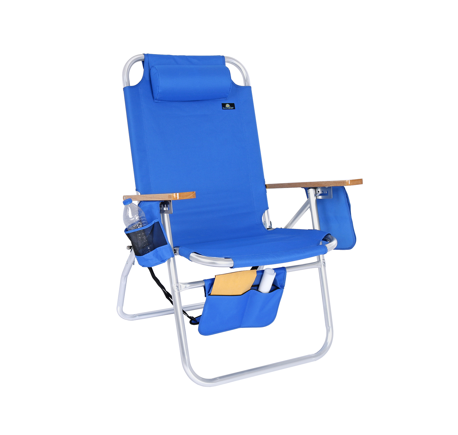 Extra Large Heavy Duty Beach Chair 17 inches Seat Height, 300 lb Load Capacity