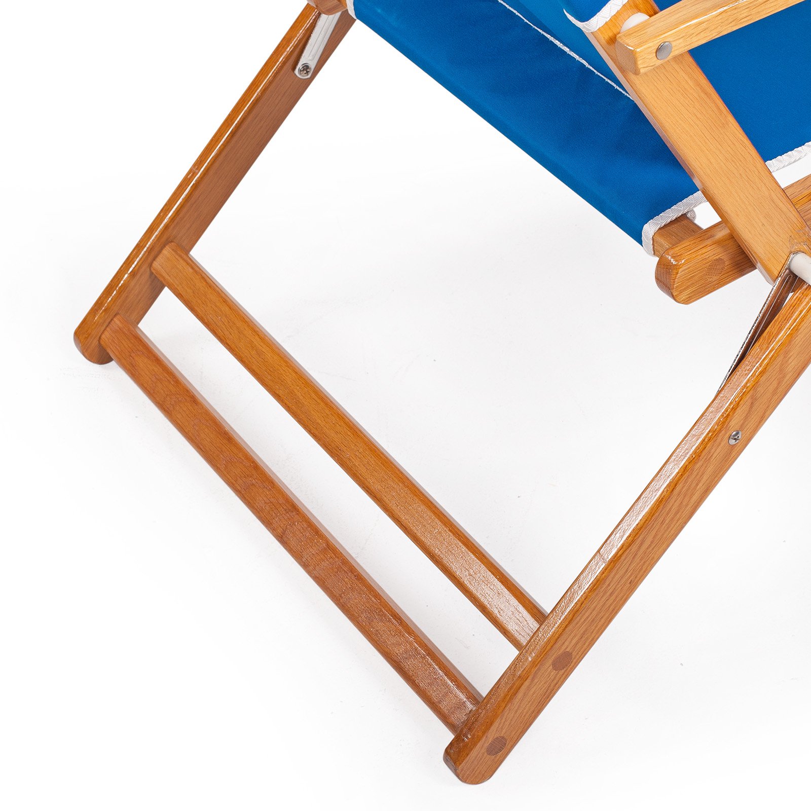 Heavy Duty Commercial Grade Oak Wooden Beach Chair Folding Wood Chaise