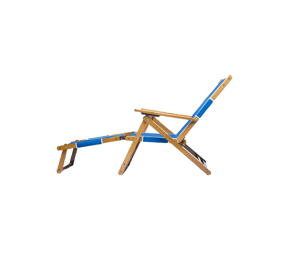 Heavy Duty Commercial Grade Oak Wood Beach Chair / Chaise Lounger eBay