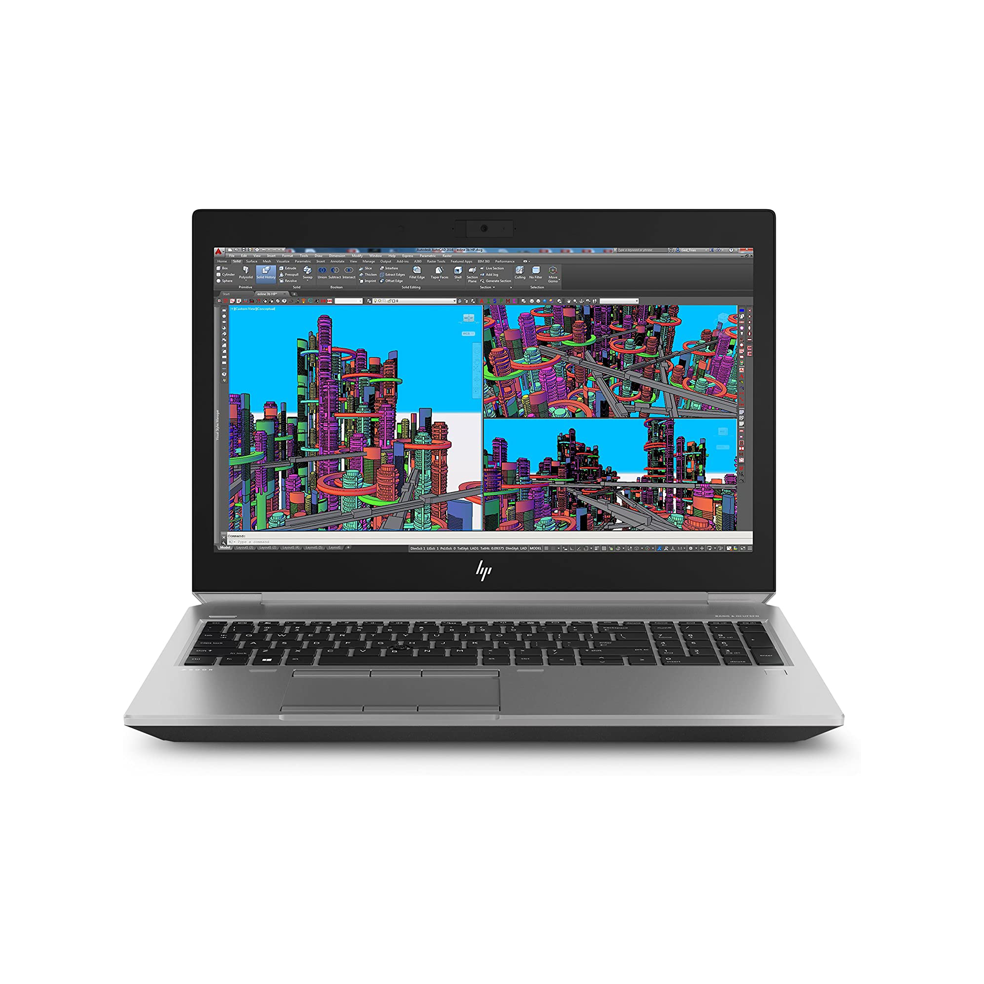 HP Zbook 15 G5 15.6″ Laptop i7-8850H 32GB 256GB SSD 11P (Low Battery Health)