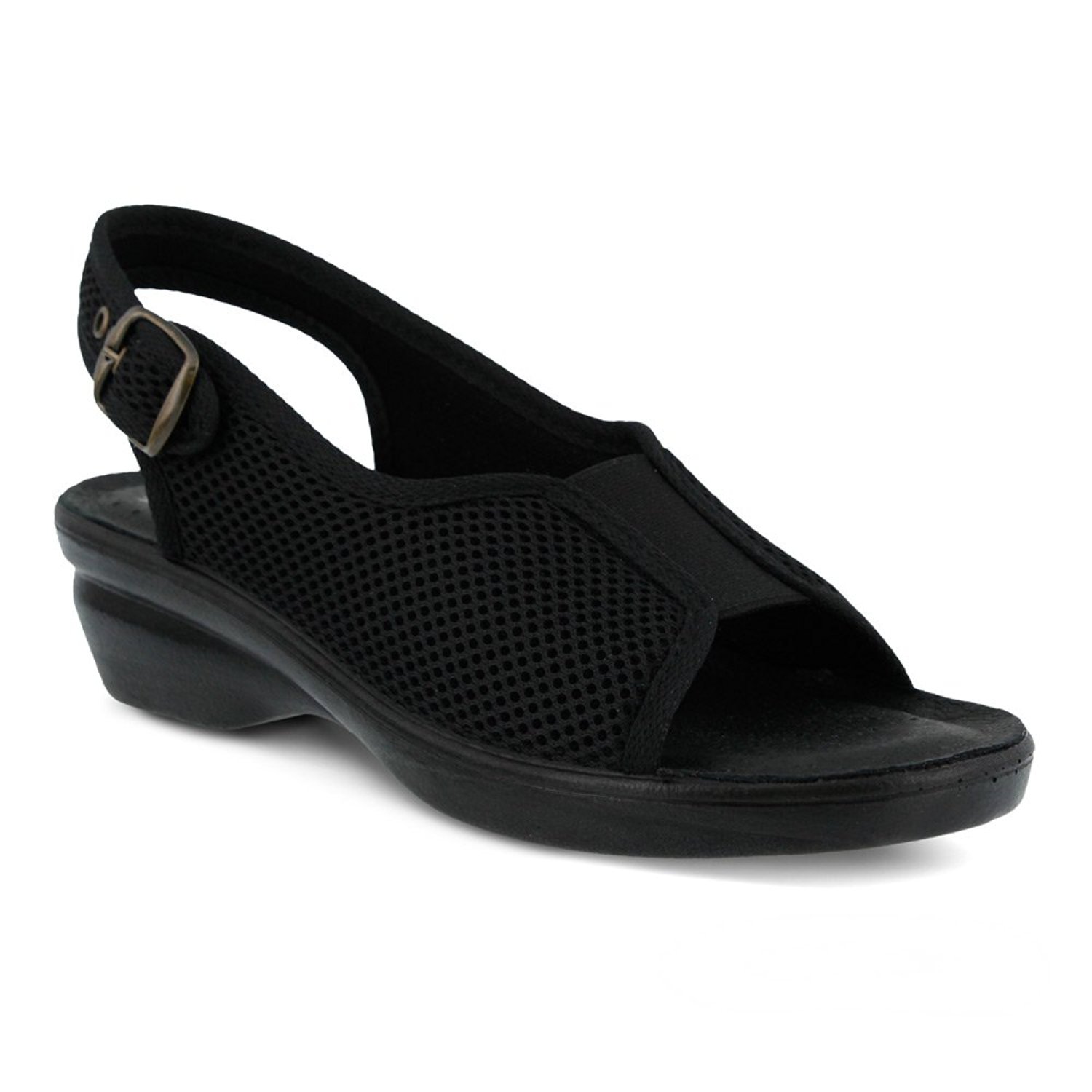 Women's Flexus Fabrizia Sandal Color Black Women's Sport Mesh Sandal Women's Flexus Fabrizia Sandal Color Black Women's Sport Mesh Sandal
