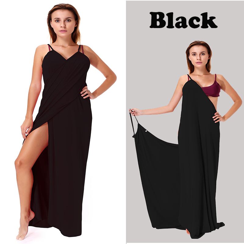 Plus Size Beach Cover Up Wrap Dress Bikini Swimsuit Bathing Suit Swim Maxi Dress | eBay