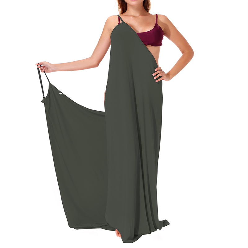 Plus Size Beach Cover Up Wrap Dress Bikini Swimsuit Bathing Suit Swim Maxi Dress | eBay