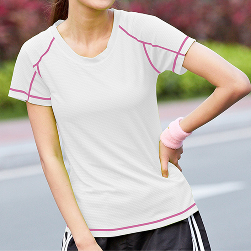 Women Mens Plain Fitness T Shirts Solid Short Sleeve Tee Top Gym Sport Running