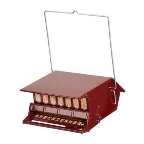 Heritage Farms Squirrel Proof Bird Feeder Red Ebay