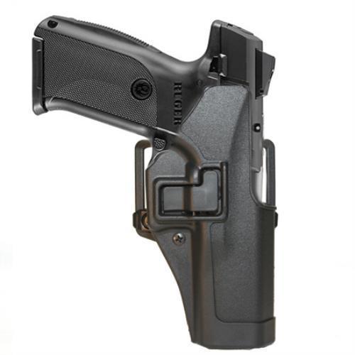 Blackhawk Xo410541Bkr Ruger Sr9 Cqc Matte Holster Right Hand Black