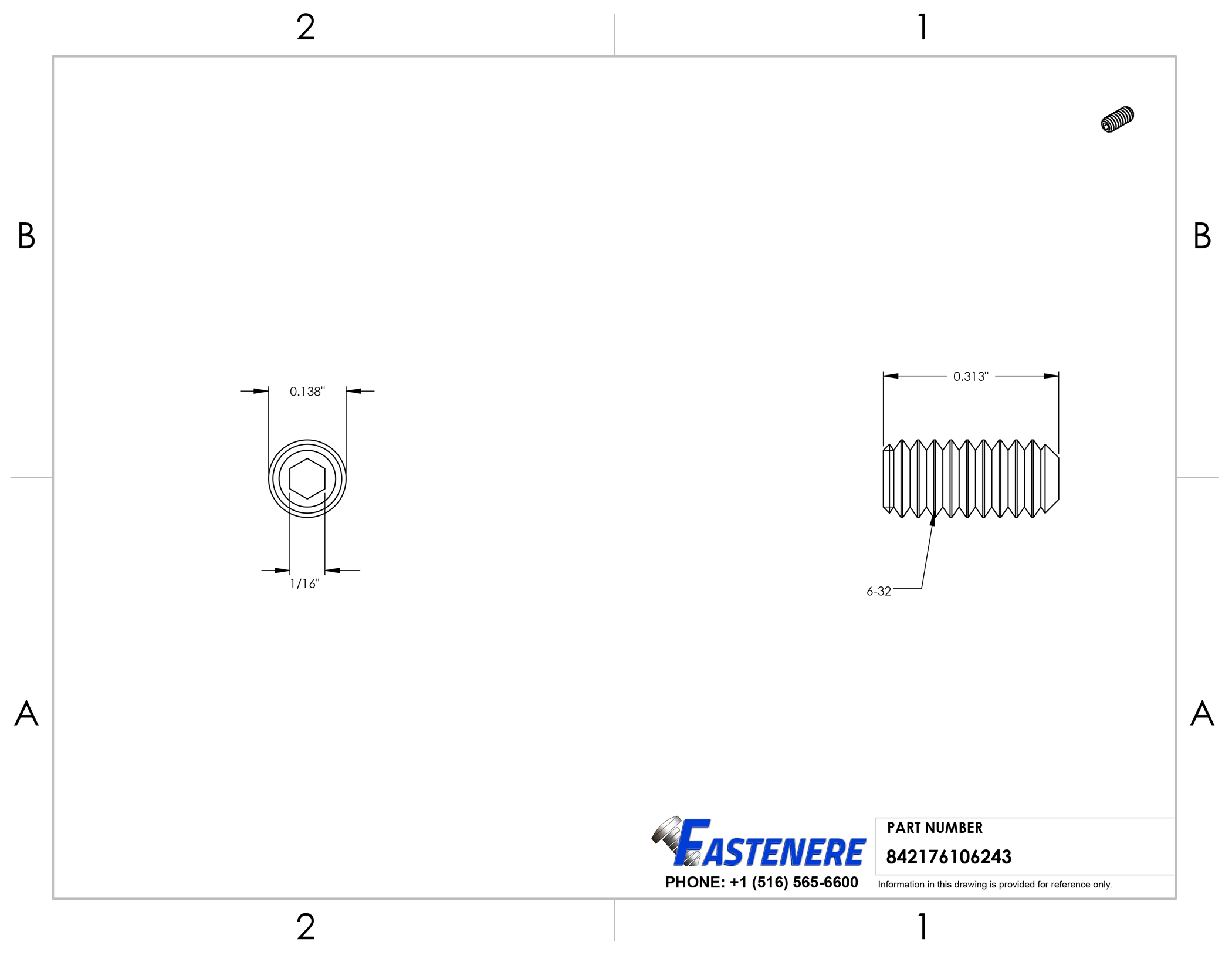6-32 Socket Set Screws Allen Hex Drive Cup Point Stainless Steel 18-8 - Picture 45 of 59