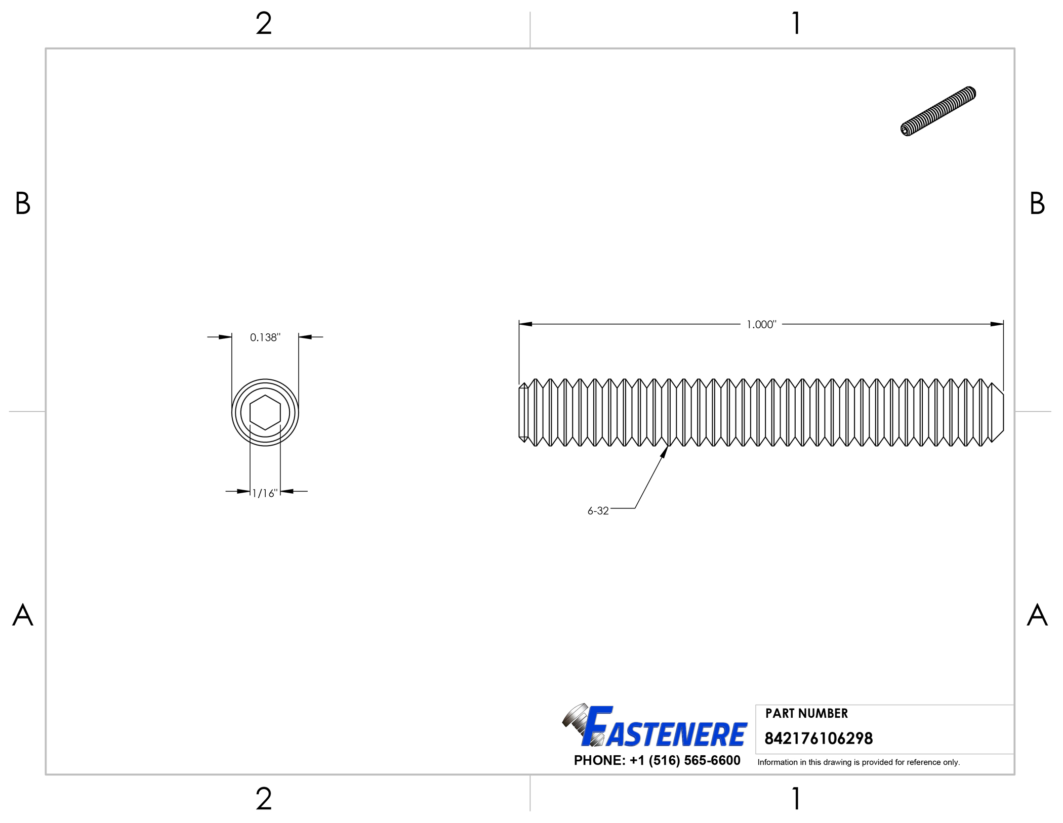 6-32 Socket Set Screws Allen Hex Drive Cup Point Stainless Steel 18-8 - Picture 5 of 59