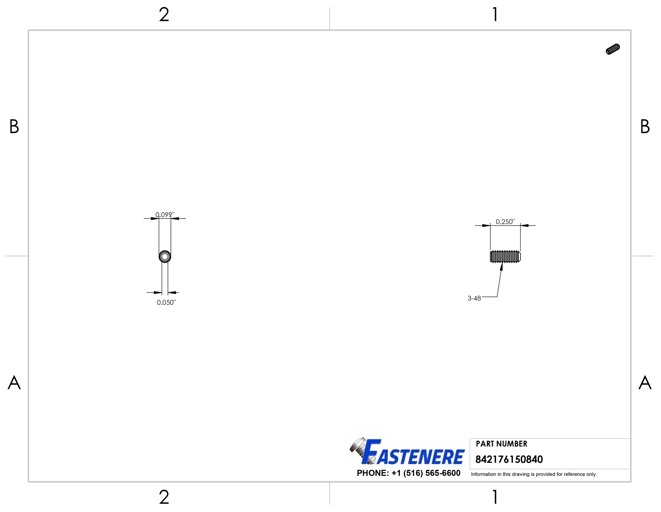 3-48 Socket Set Screws Allen Hex Drive Cup Point Stainless Steel 18-8 Qty 50 - Picture 10 of 39