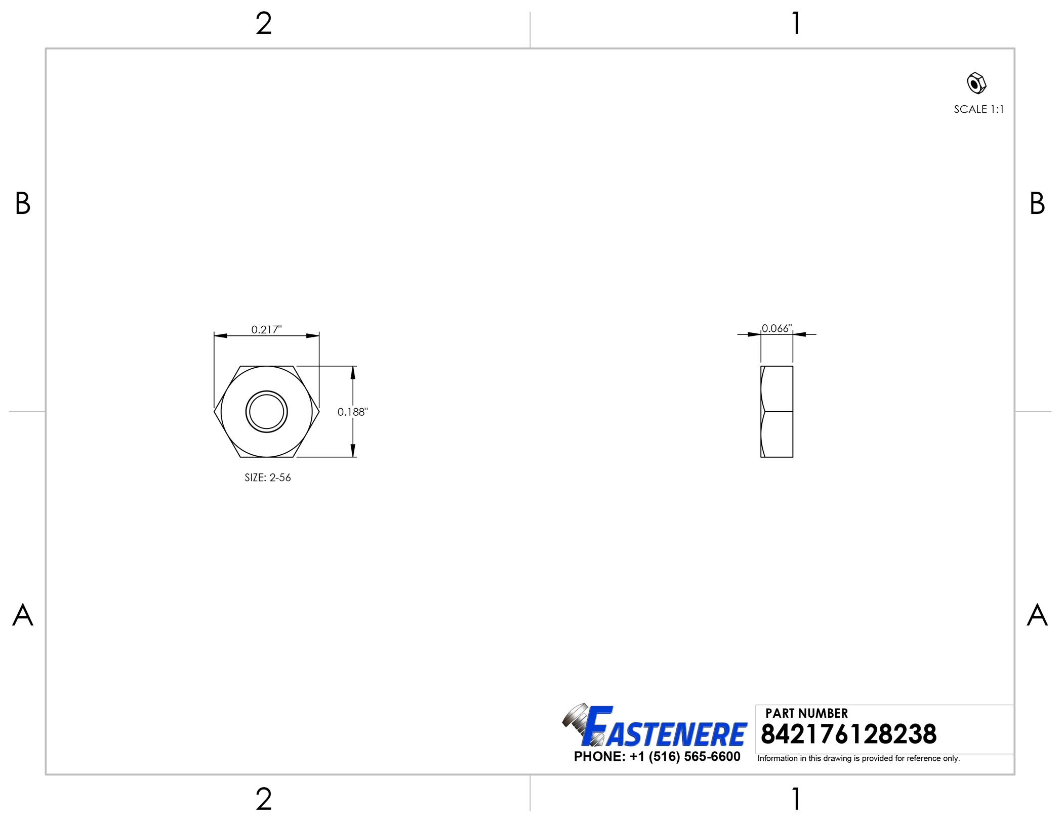 Machine Screw Hex Nuts Stainless Steel Grade 18-8 All Sizes and Quantities - Picture 30 of 59