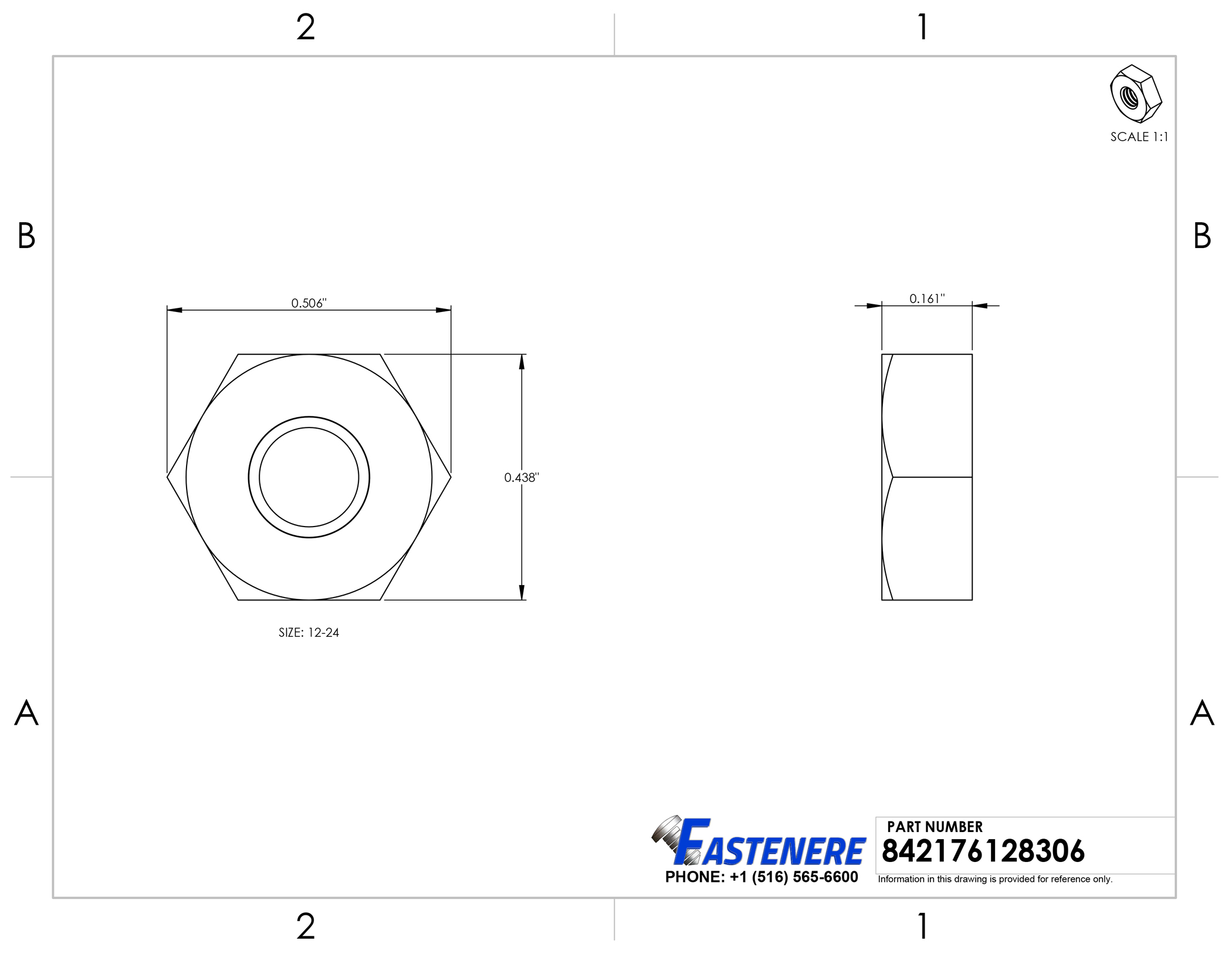 Machine Screw Hex Nuts Stainless Steel Grade 18-8 All Sizes and Quantities - Picture 25 of 59
