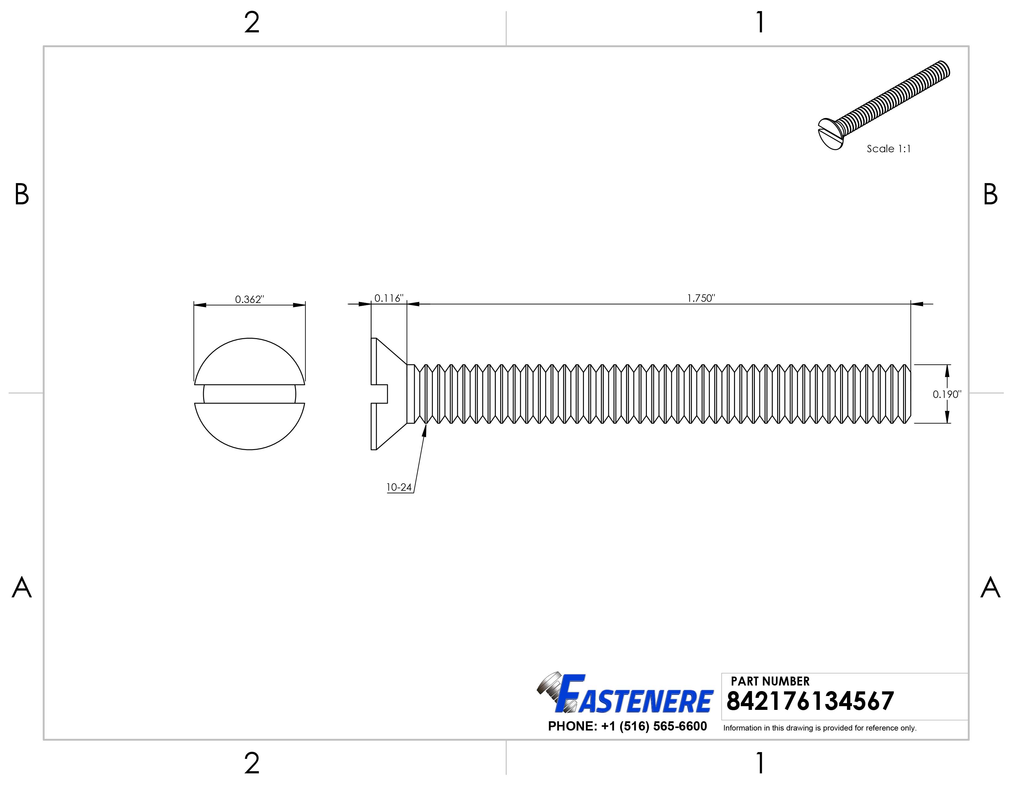 10-24 Flat Head Countersink Machine Screws Slotted Drive Stainless All Sizes - Picture 29 of 139