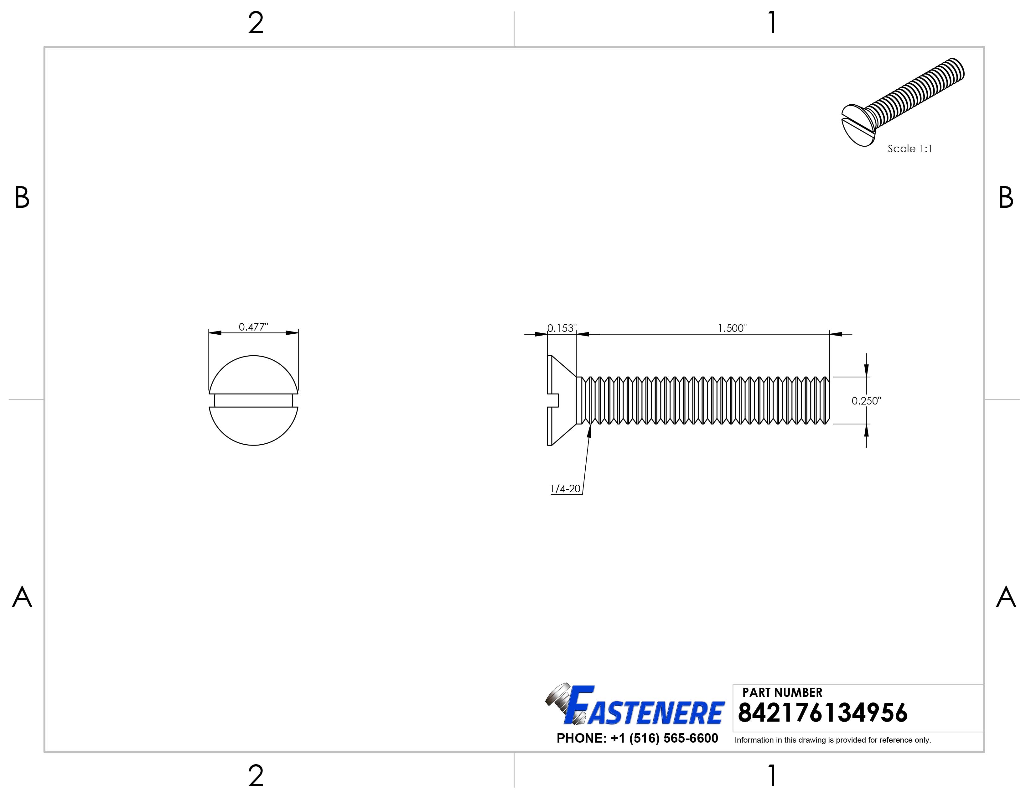 1/4-20 Flat Head Countersink Machine Screws Slotted Drive Stainless All Sizes - Picture 15 of 125
