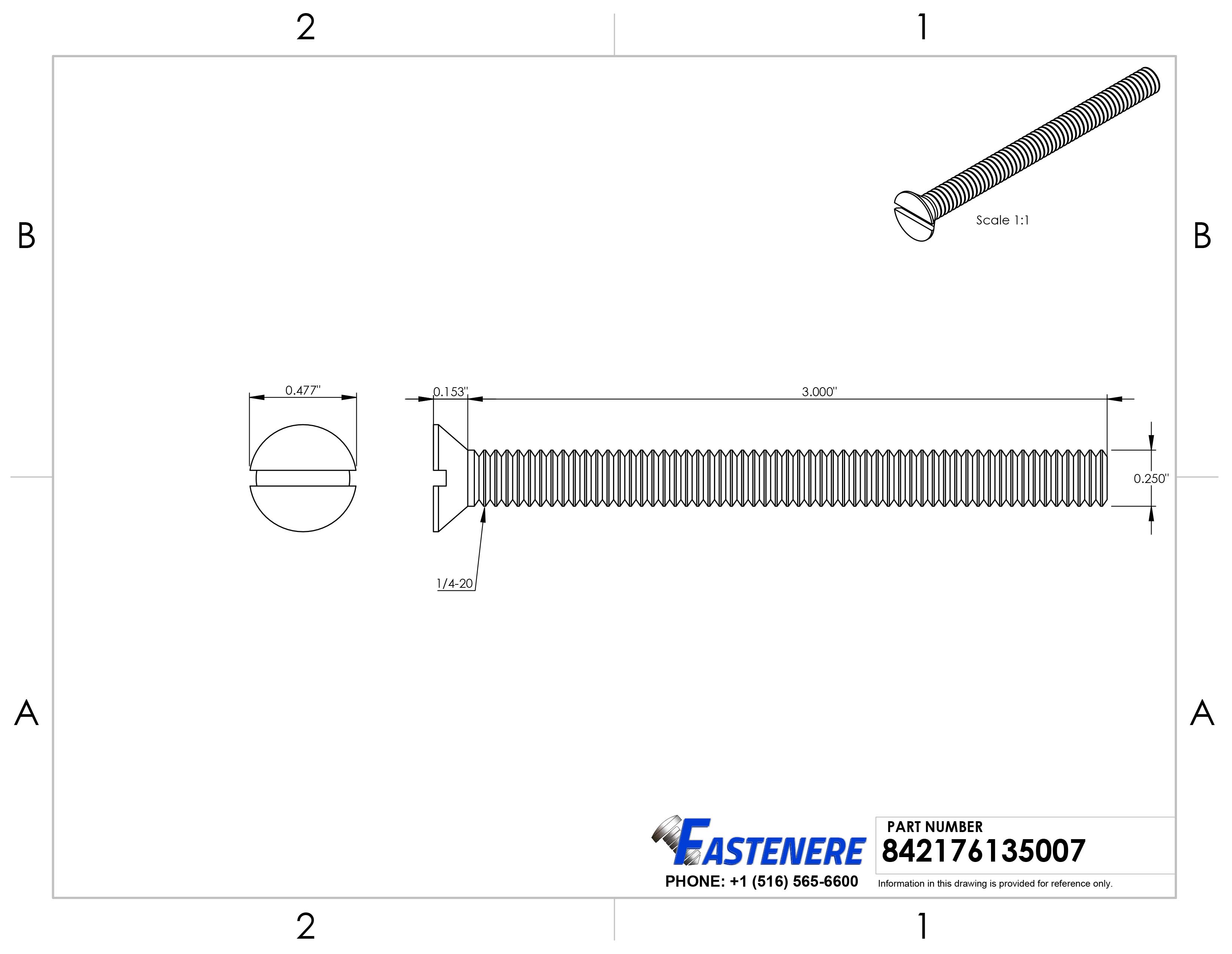 1/4-20 Flat Head Countersink Machine Screws Slotted Drive Stainless All Sizes - Picture 64 of 125