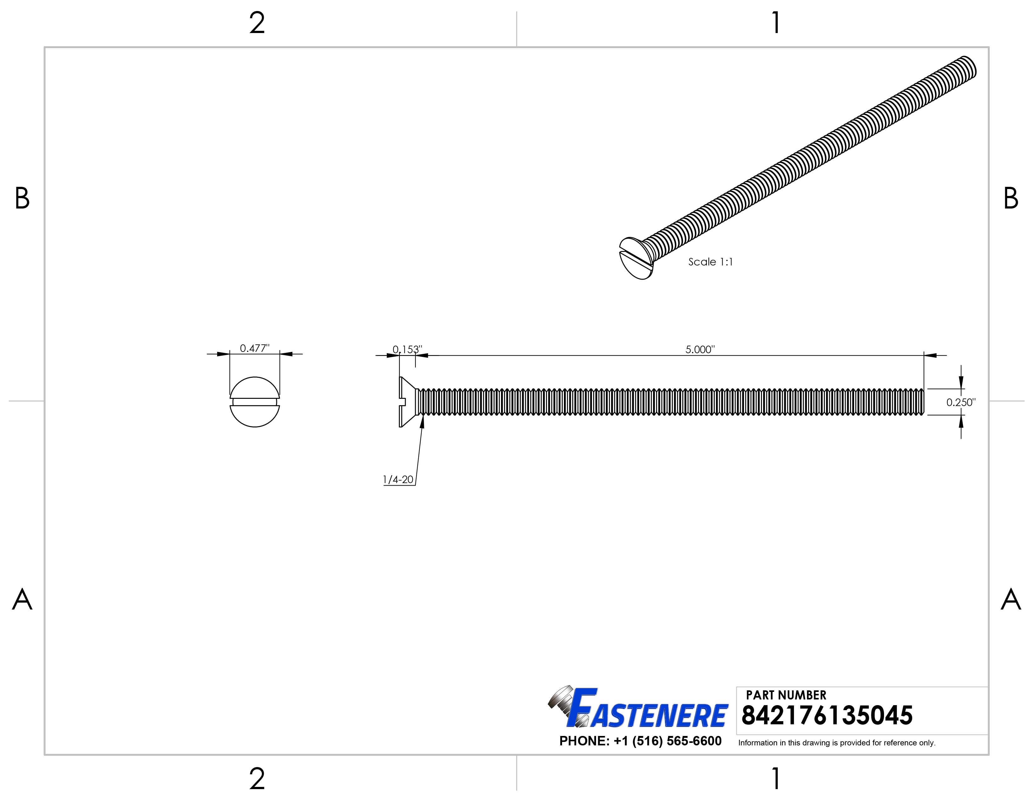 1/4-20 Flat Head Countersink Machine Screws Slotted Drive Stainless All Sizes - Picture 106 of 125
