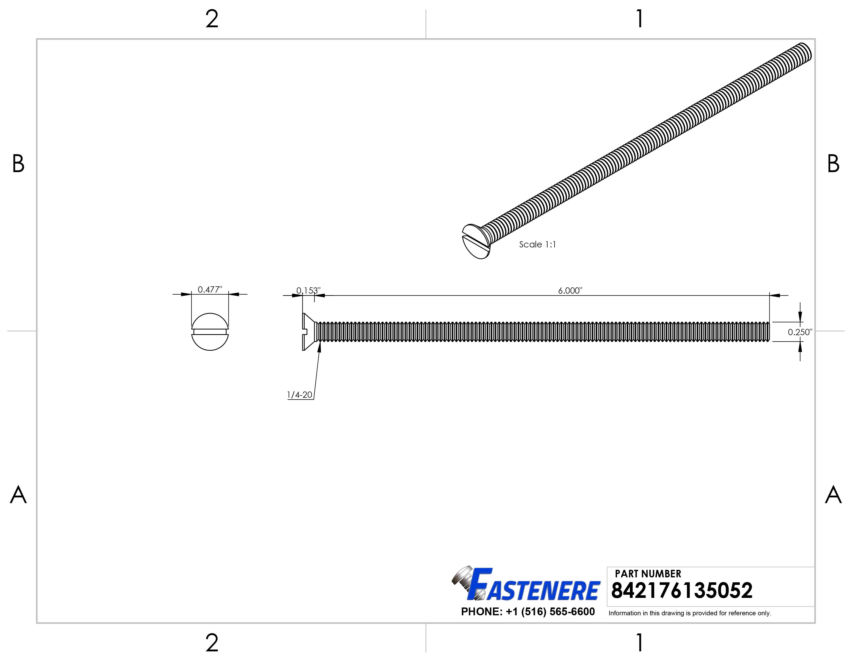 1/4-20 Flat Head Countersink Machine Screws Slotted Drive Stainless All Sizes - Picture 120 of 125