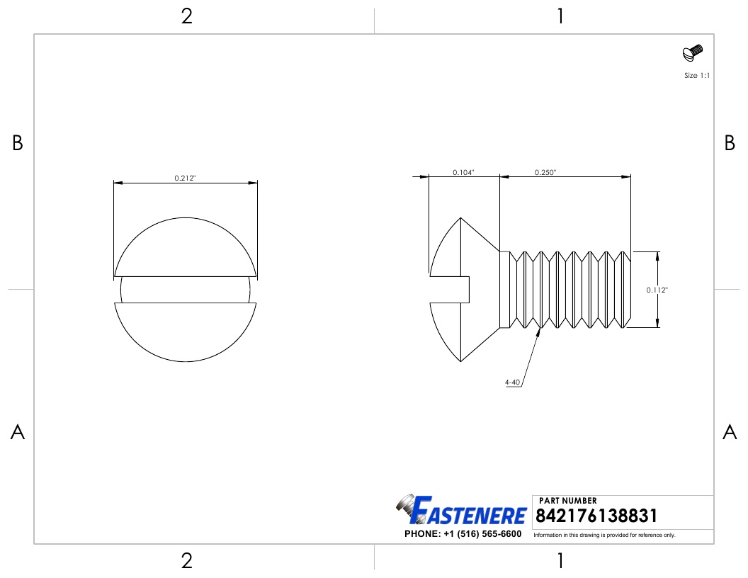 4-40 Slotted Oval Head Countersunk Machine Screws Stainless Steel 18-8 All Sizes - Picture 22 of 55