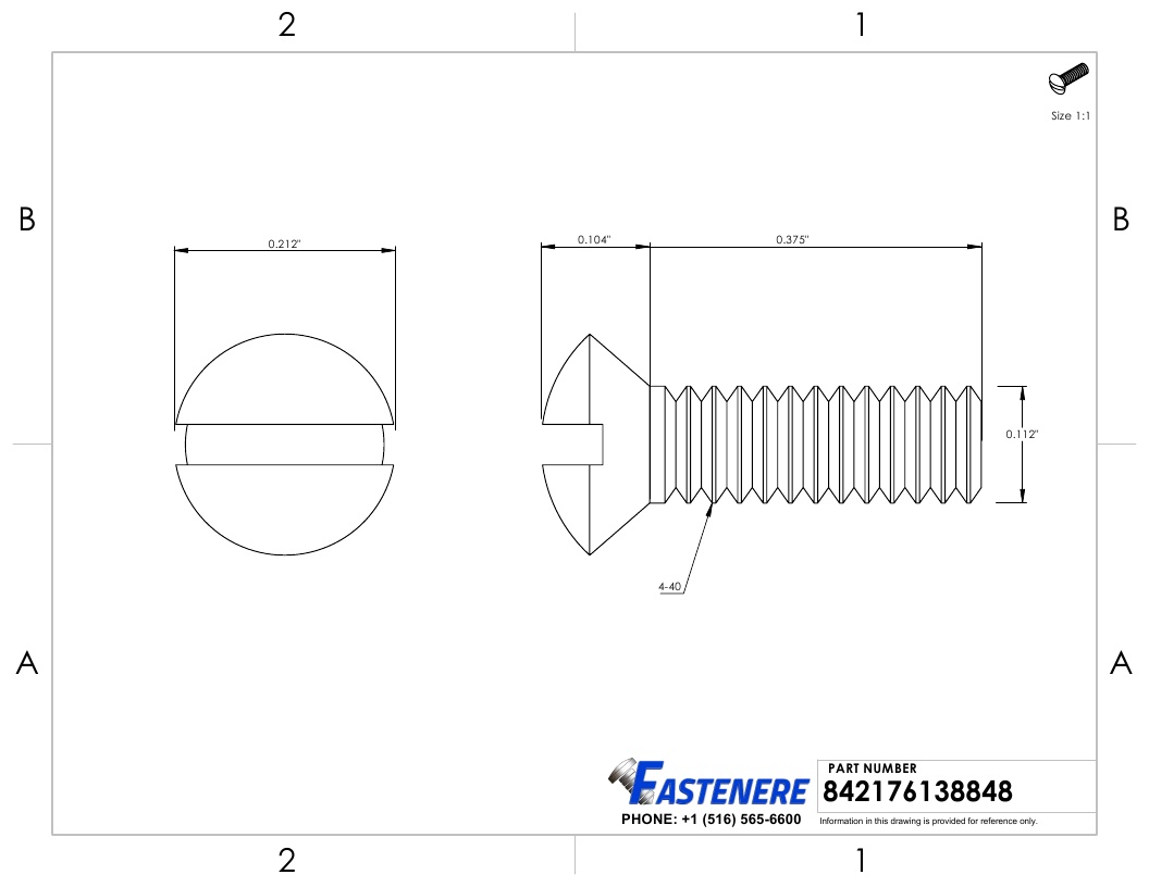 4-40 Slotted Oval Head Countersunk Machine Screws Stainless Steel 18-8 All Sizes - Picture 36 of 55