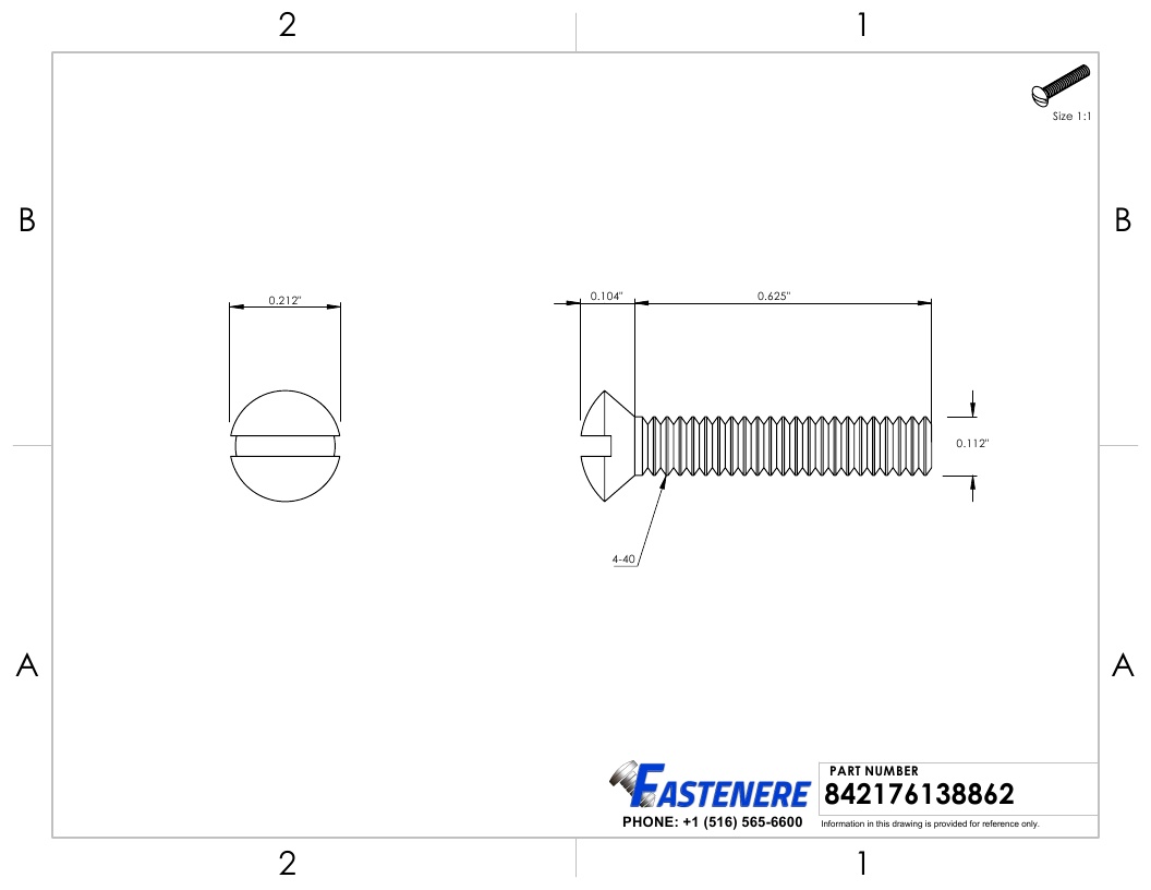 4-40 Slotted Oval Head Countersunk Machine Screws Stainless Steel 18-8 All Sizes - Picture 43 of 55