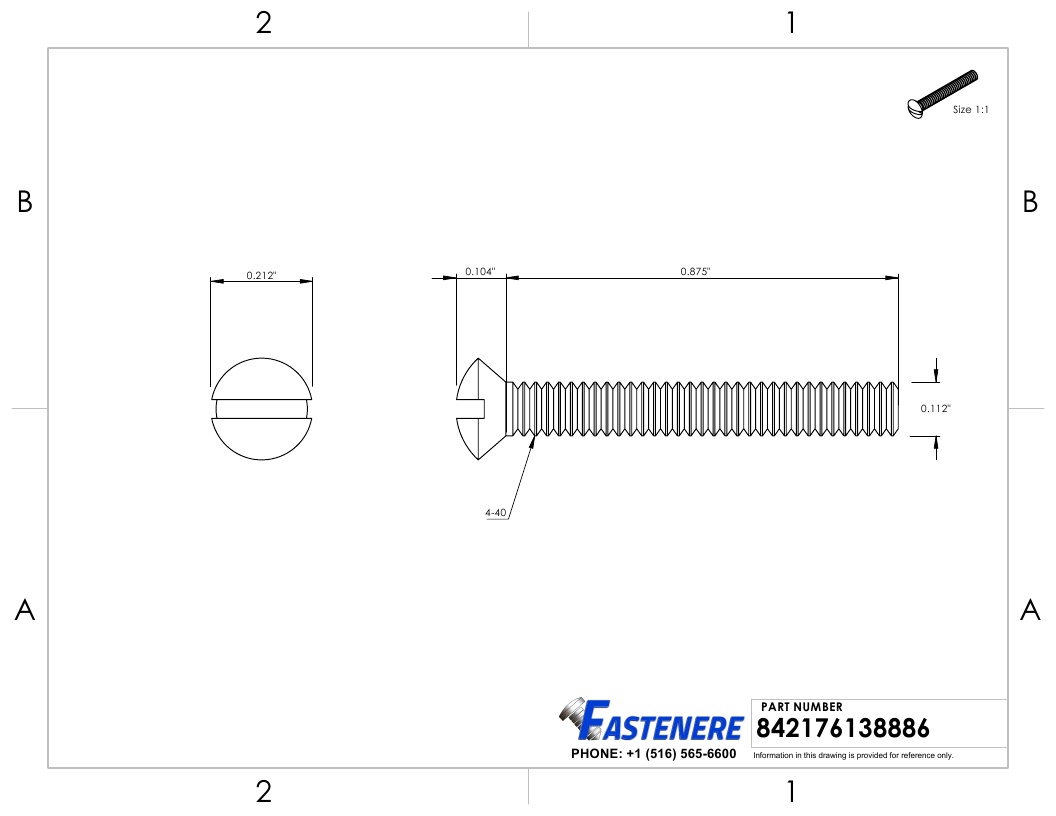 4-40 Slotted Oval Head Countersunk Machine Screws Stainless Steel 18-8 All Sizes - Picture 50 of 55