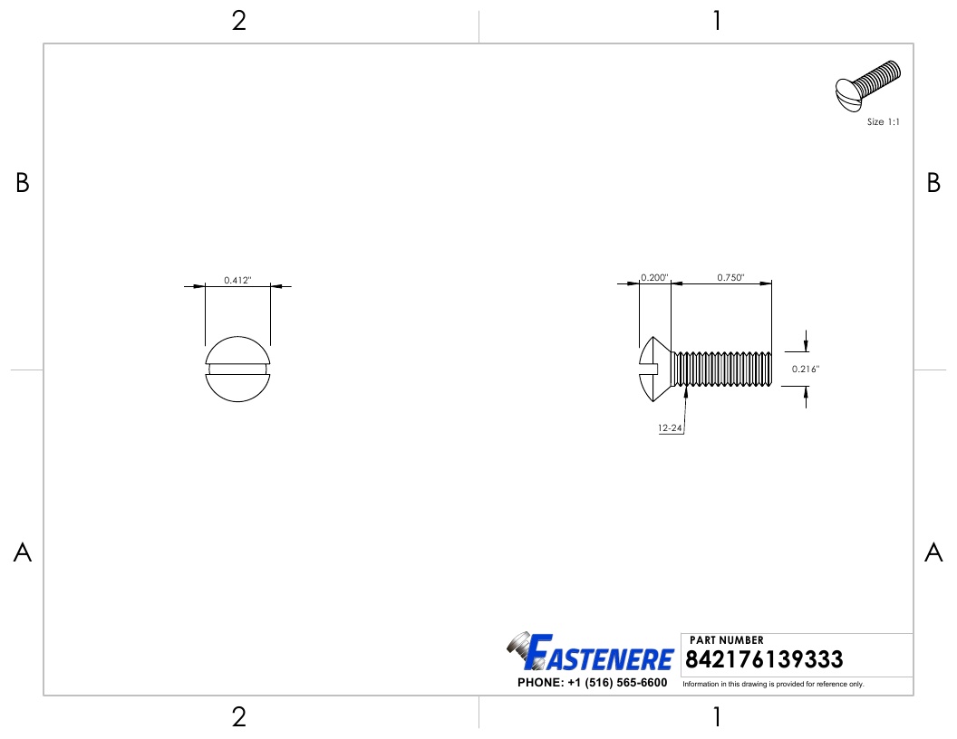 12-24 Slotted Oval Head Countersunk Machine Screws Stainless Steel 18-8 All Size - Picture 36 of 41