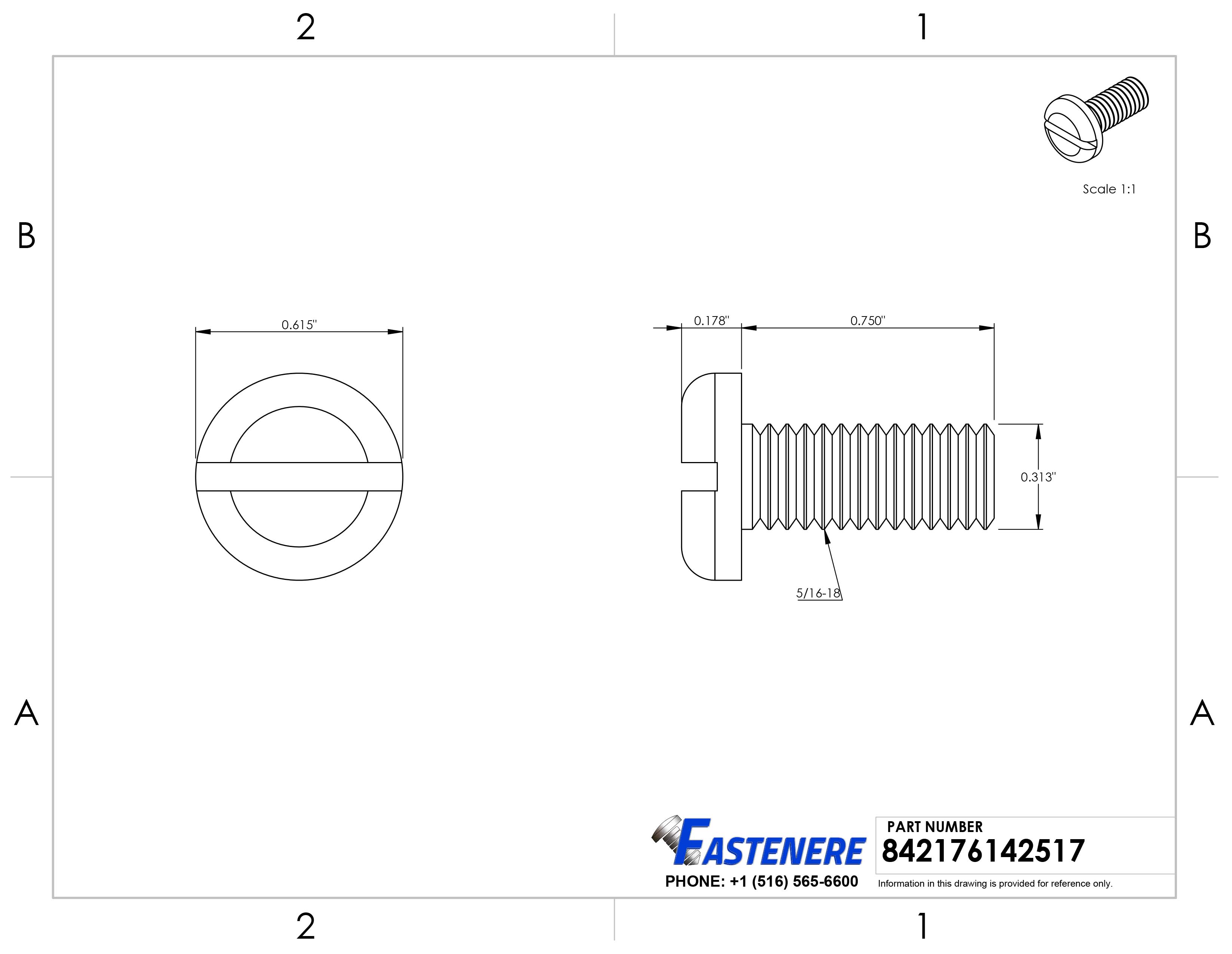 5/16-18 Pan Head Machine Screw Slotted Drive Stainless Steel All Sizes Available - Picture 56 of 62