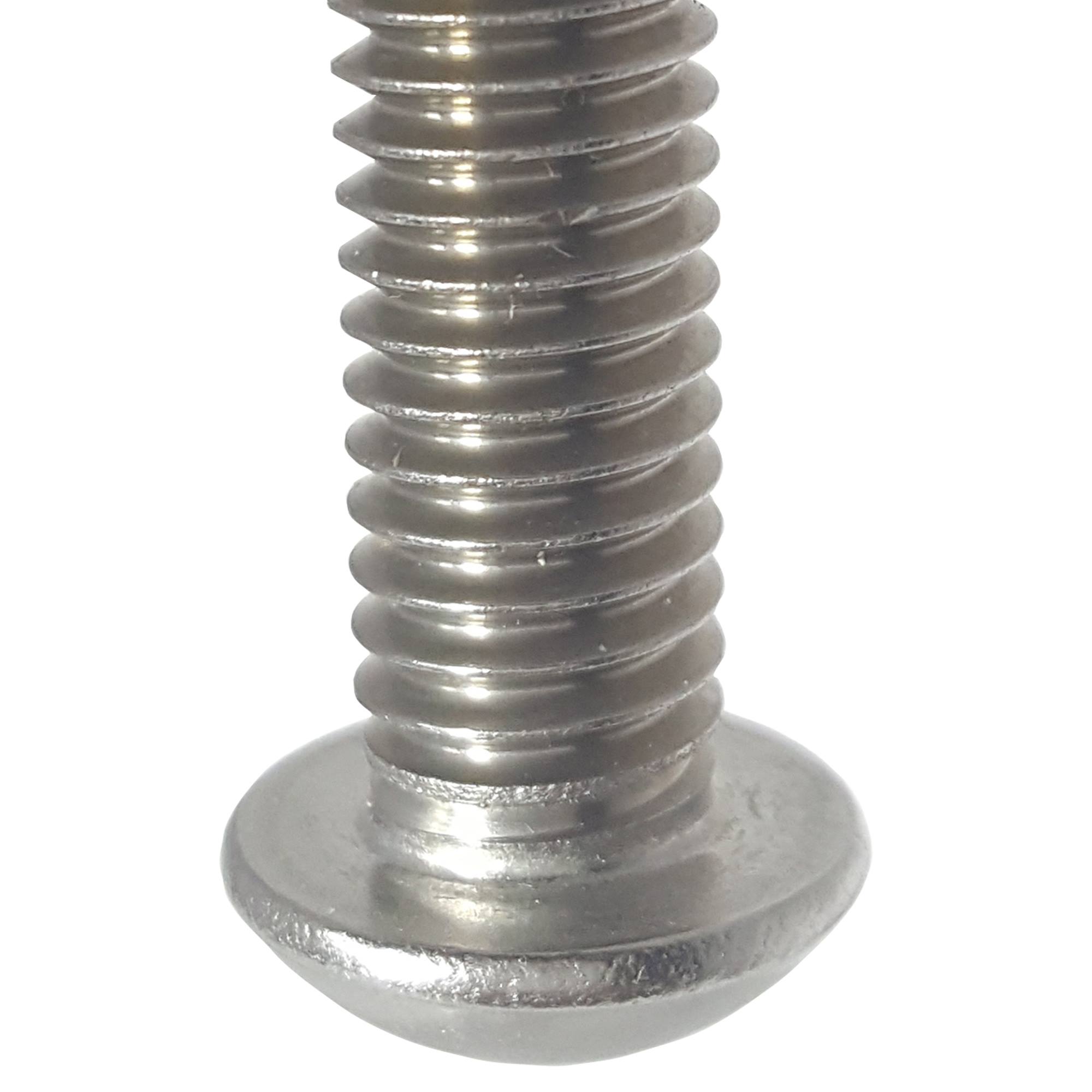 1/4-20 Botón Cabeza Zócalo Tapa Tornillos Allen Bolt 18-8 Acero inoxidable Cantidad25 - Imagen 144 de 170