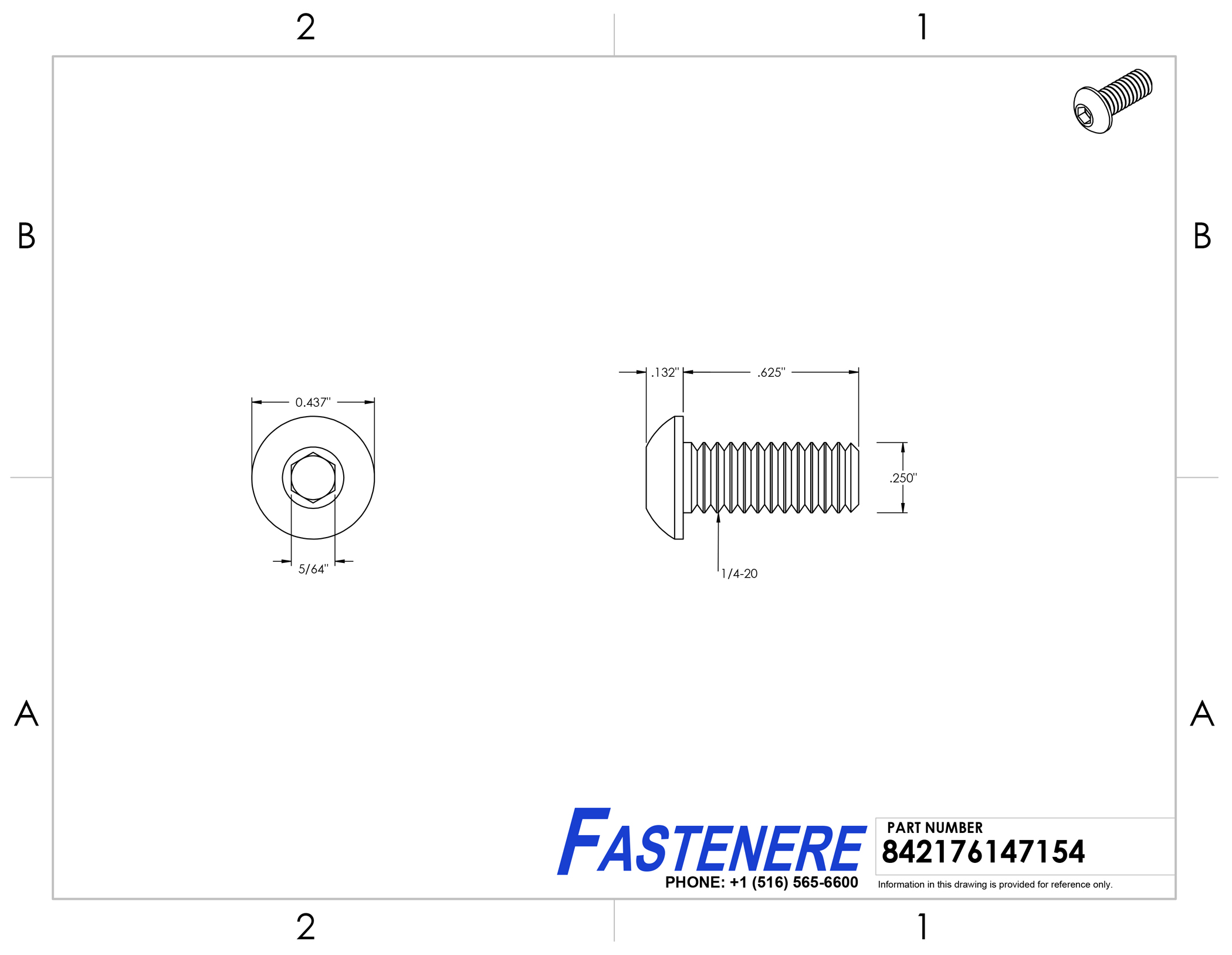 1/4-20 Botón Cabeza Zócalo Tapa Tornillos Allen Bolt 18-8 Acero inoxidable Cantidad25 - Imagen 149 de 170