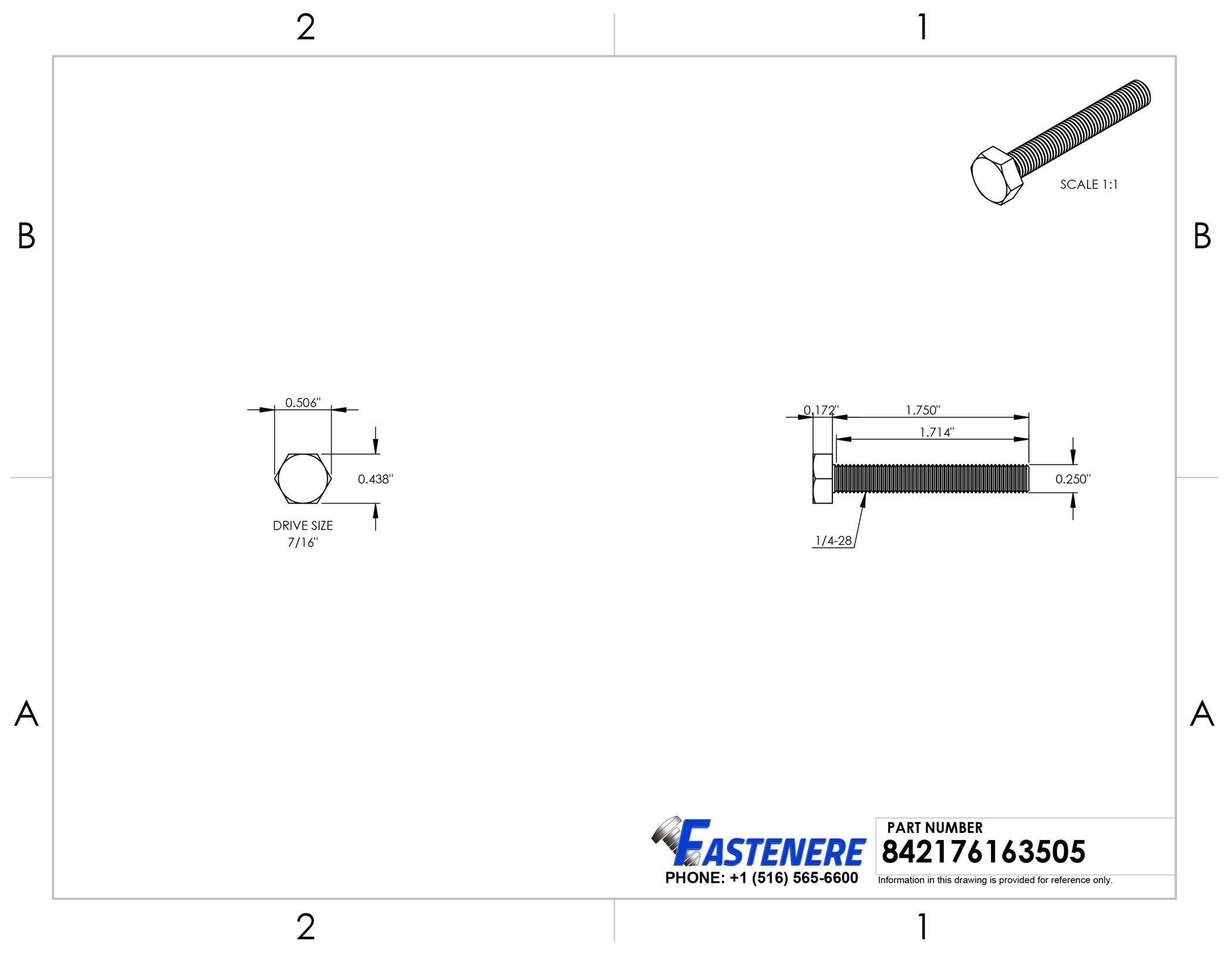Tornillos de tapa de acero inoxidable 1/4-28 pernos hexagonales parcialmente roscados todos los tamaños listados - Imagen 14 de 42