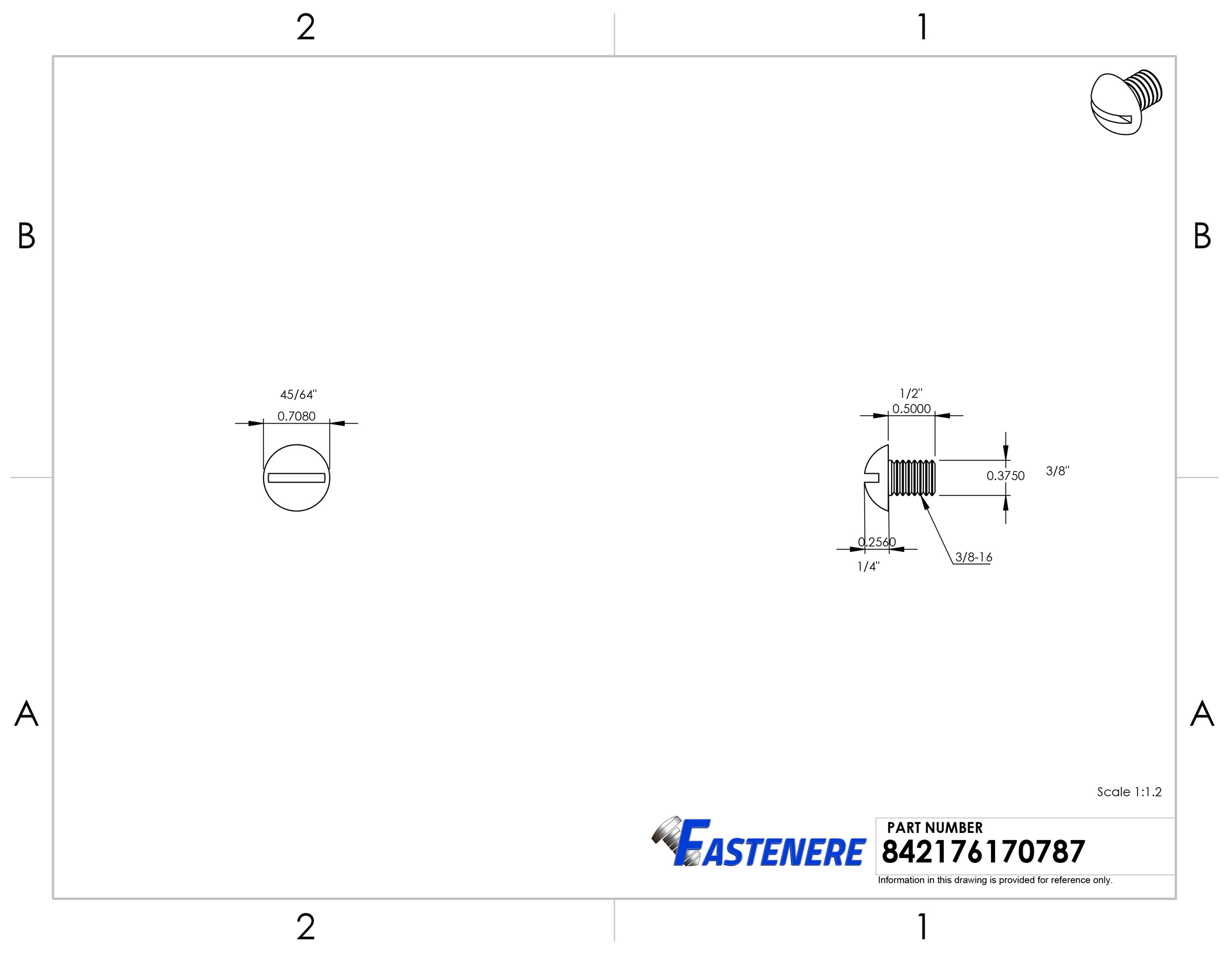 Tornillos de máquina de cabeza redonda de latón 3/8-16 pernos unidad ranurada todas las longitudes disponibles - Imagen 28 de 48