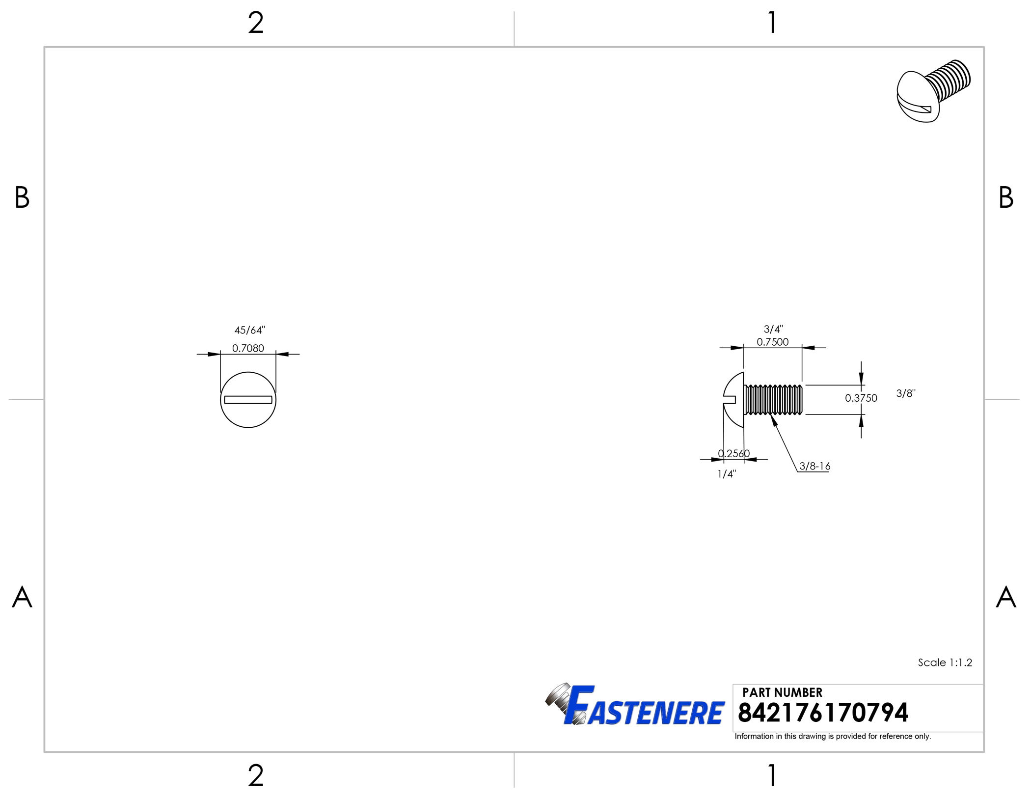 Tornillos de máquina de cabeza redonda de latón 3/8-16 pernos unidad ranurada todas las longitudes disponibles - Imagen 35 de 48