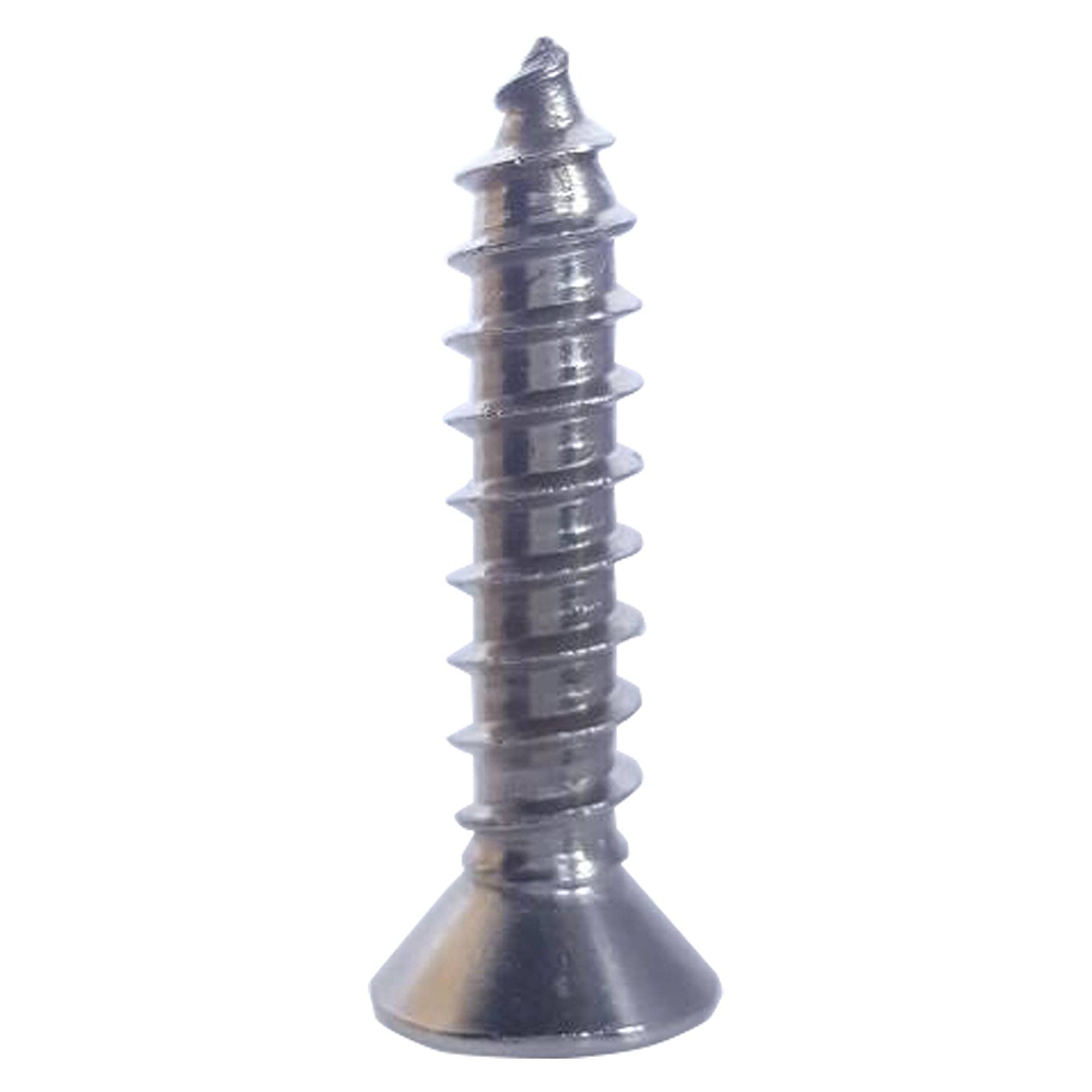 0 Phillips Flat Head Self Tapping Sheet Metal Screws Stainless Steel