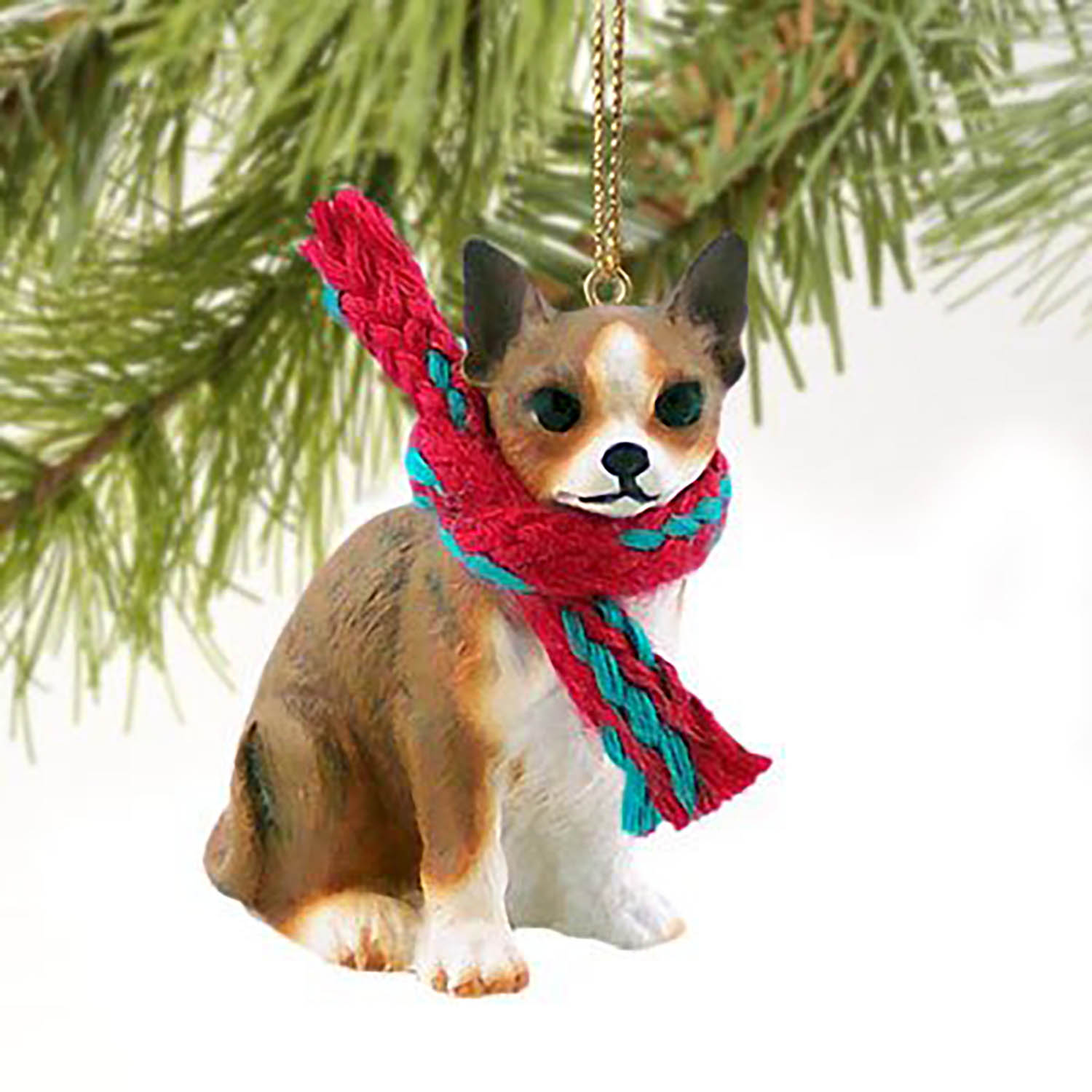 Black /& White Conversation Concepts Chihuahua Miniature Dog Ornament