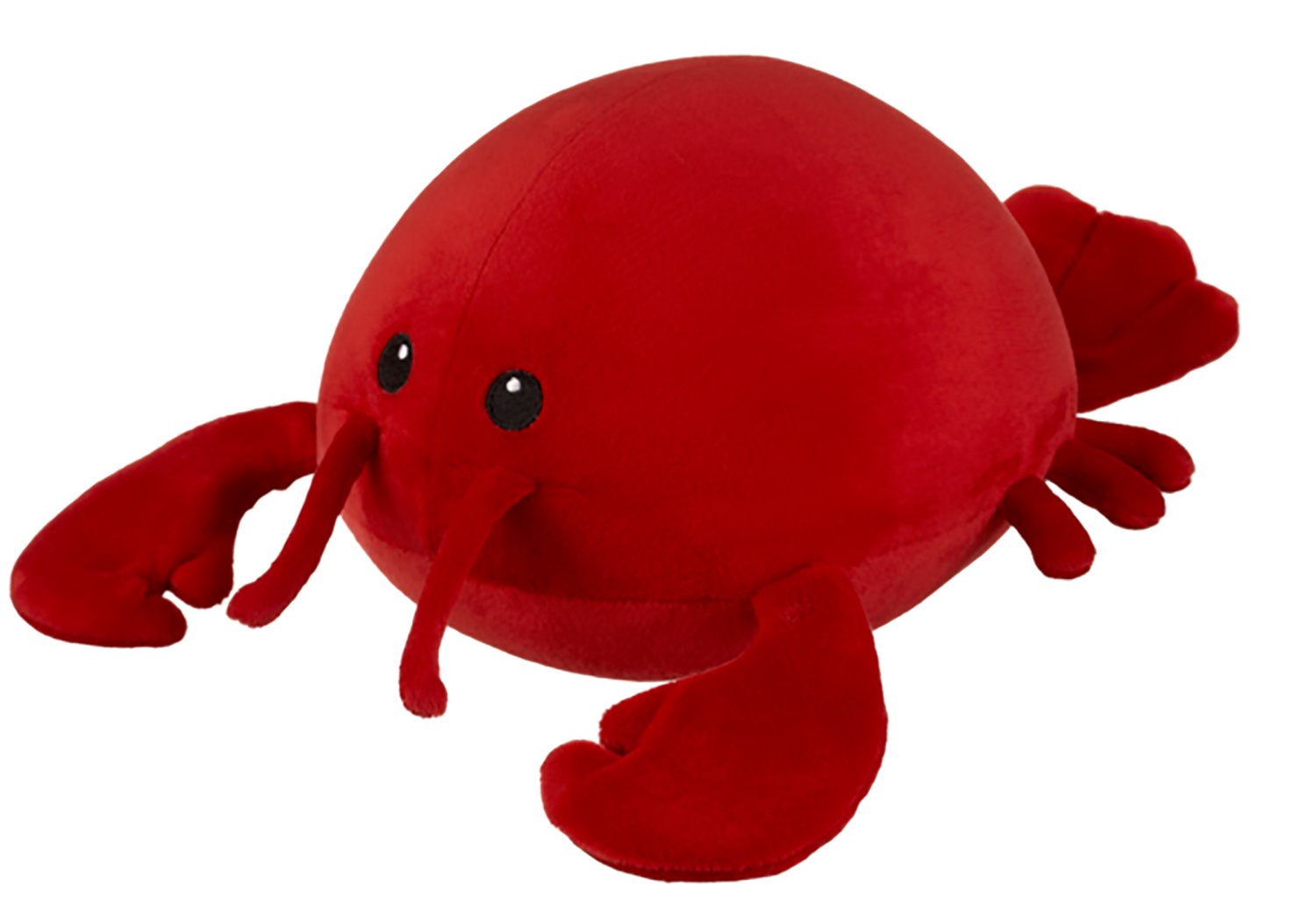 Ganz H14985 Squishy Squad Red Lobster Plush Stuffed Animal
