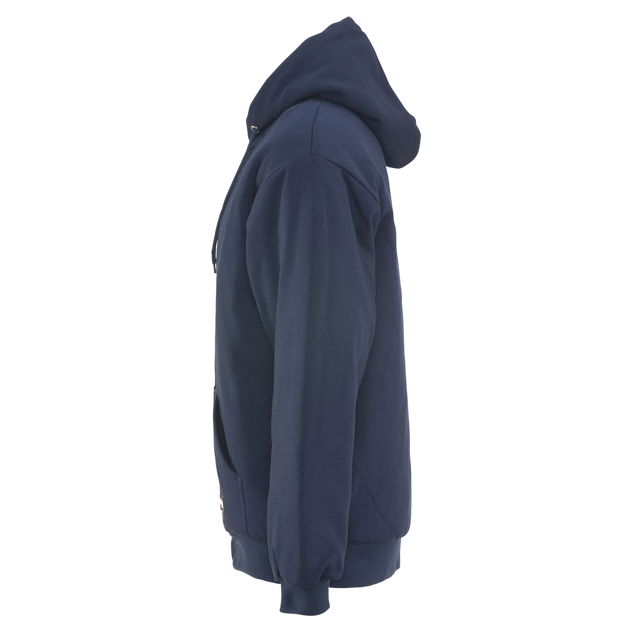 RefrigiWear Jersey Lined Quilted Hooded Sweatshirt Fiberfill Insulated Hoodie eBay