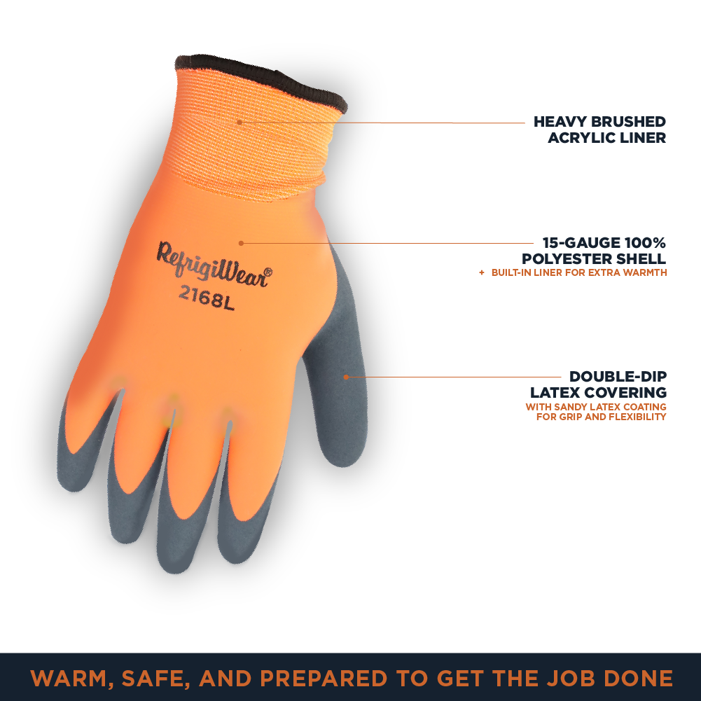 RefrigiWear Dual-Layer Waterproof Double Dip Glove - Extreme Cold Protection, - Picture 6 of 7