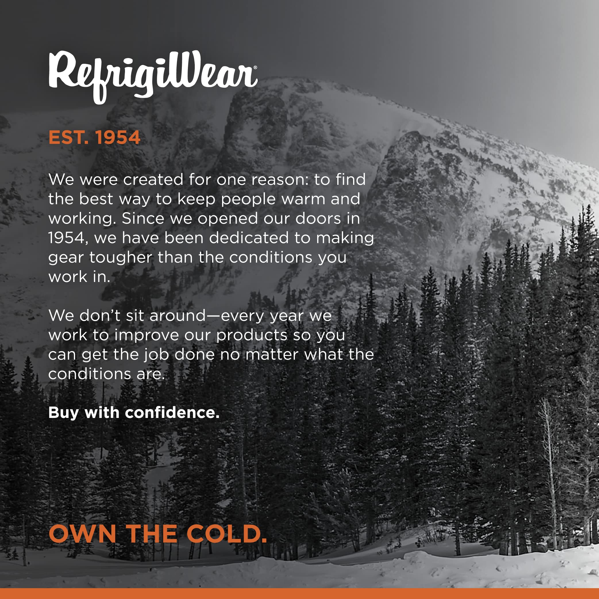 RefrigiWear HiVis Iron-Tuff Vest - Extreme Cold Protection, High-Visibility, - Picture 8 of 8