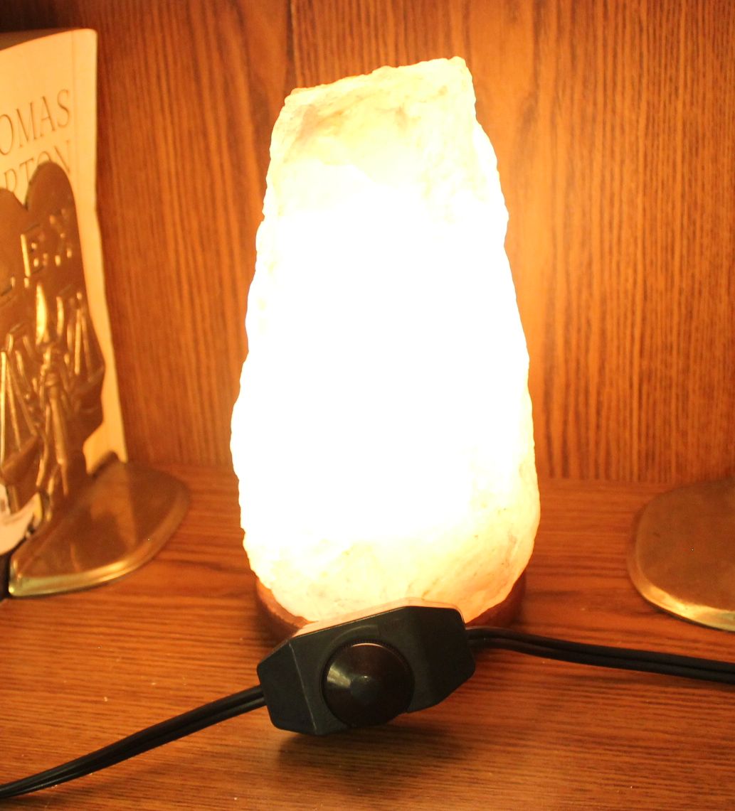 Himalayan Salt Lamp Dimmer Switch Black Full Range Light Rotary