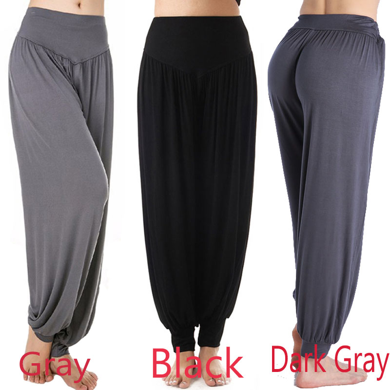 Women's Loose Harem Pants Bloomers Yoga Pants Harem Pants