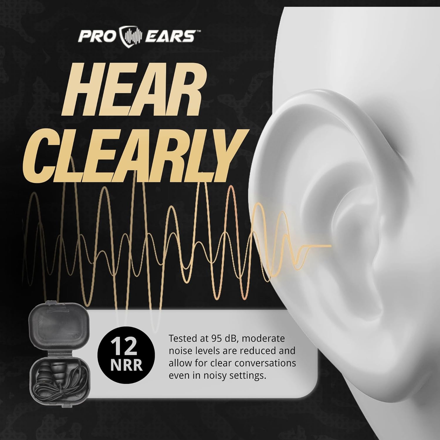Pro Ears Audiomorphic Plug Small-Black