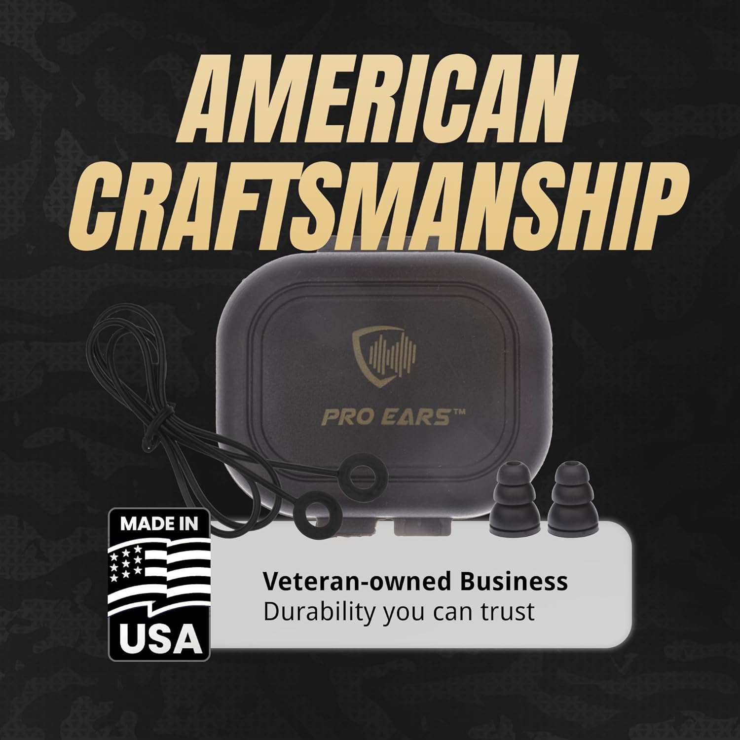 Pro Ears Audiomorphic Plug Small-Black