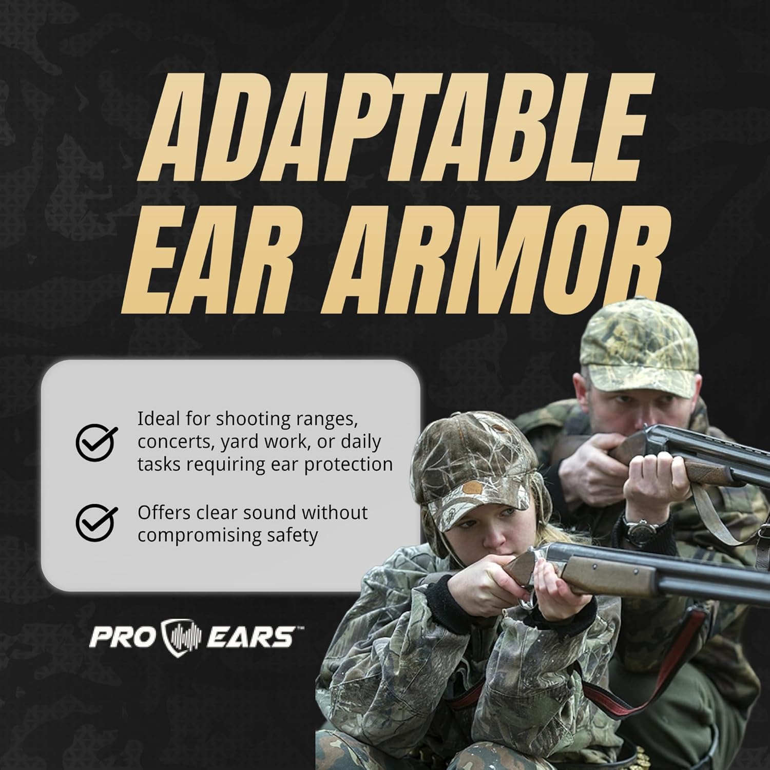 Pro Ears Audiomorphic Plug Small-Black